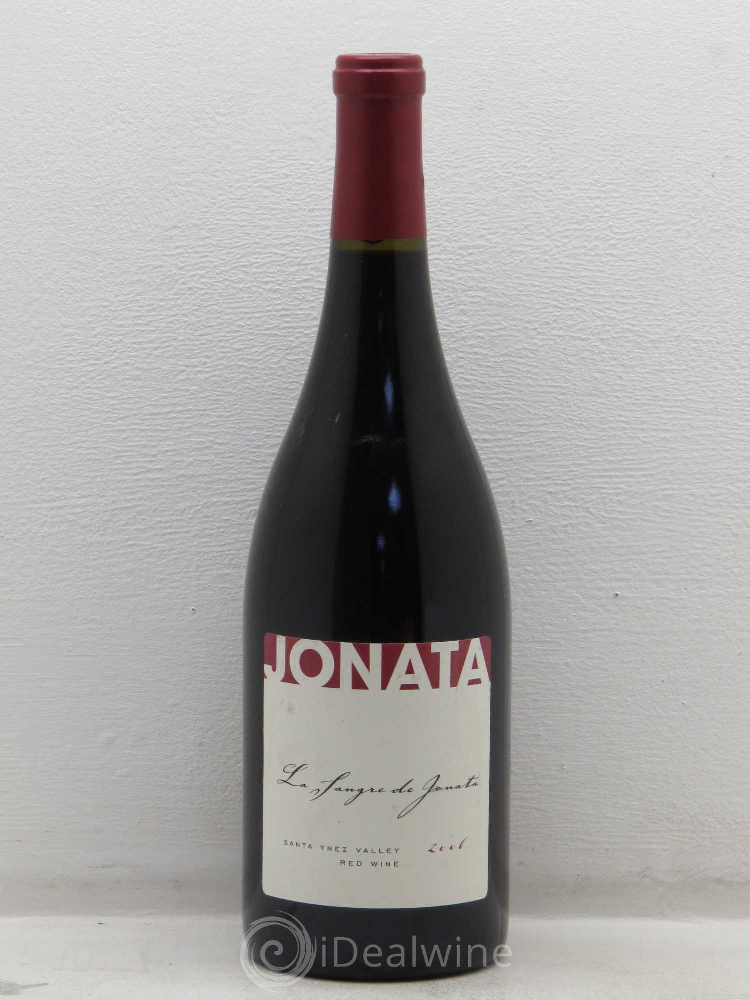 USA La Sangre de Jonata Syrah Santa Ynez Valley 2006 - Posten von 1 Flasche - 0