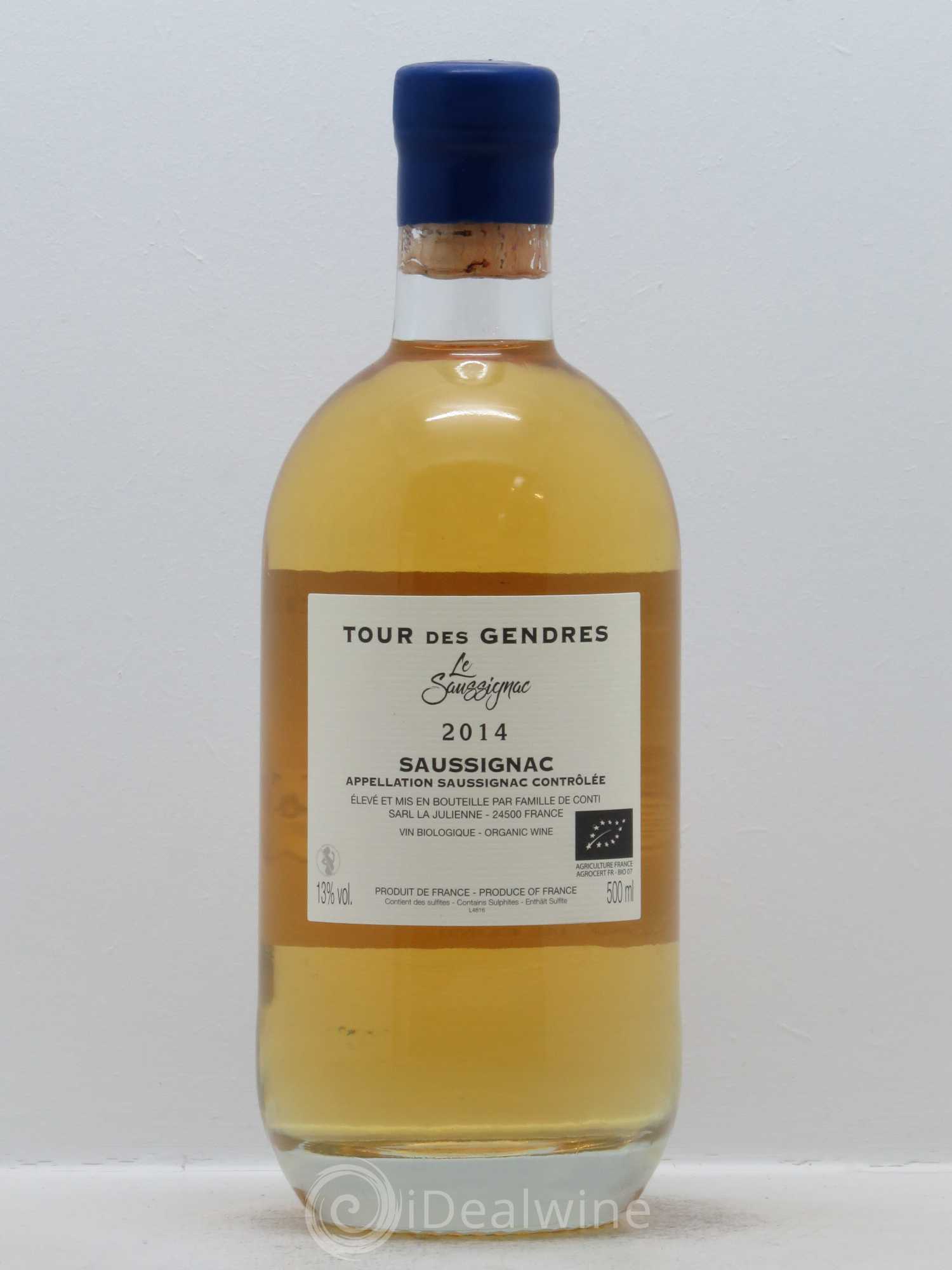 Saussignac Château Tour des Gendres Clos de la Mémé Famille de Conti (50cl) 2014 - Lotto di 1 bottiglia - 1