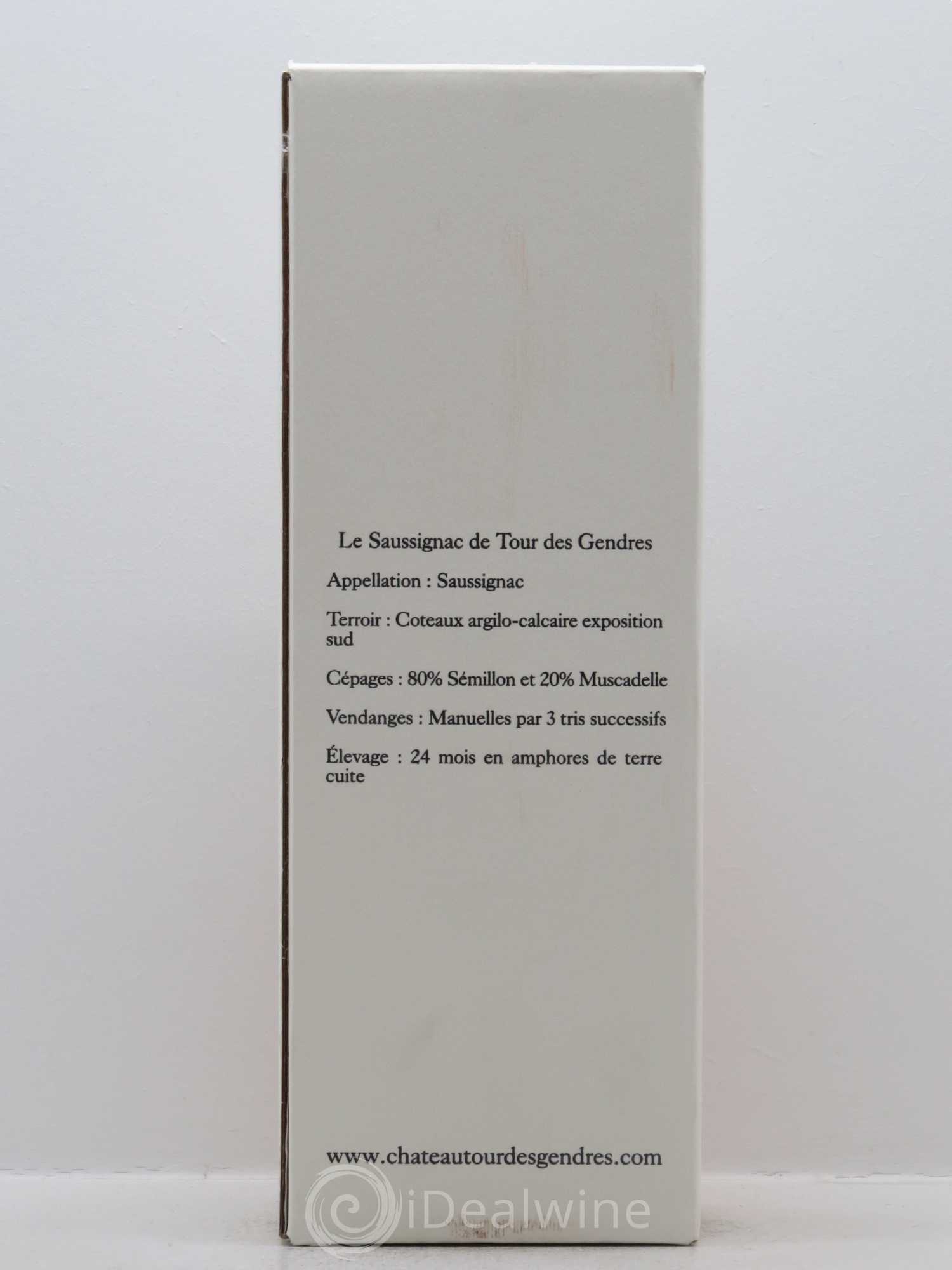 Saussignac Château Tour des Gendres Clos de la Mémé Famille de Conti (50cl) 2014 - Lotto di 1 bottiglia - 3