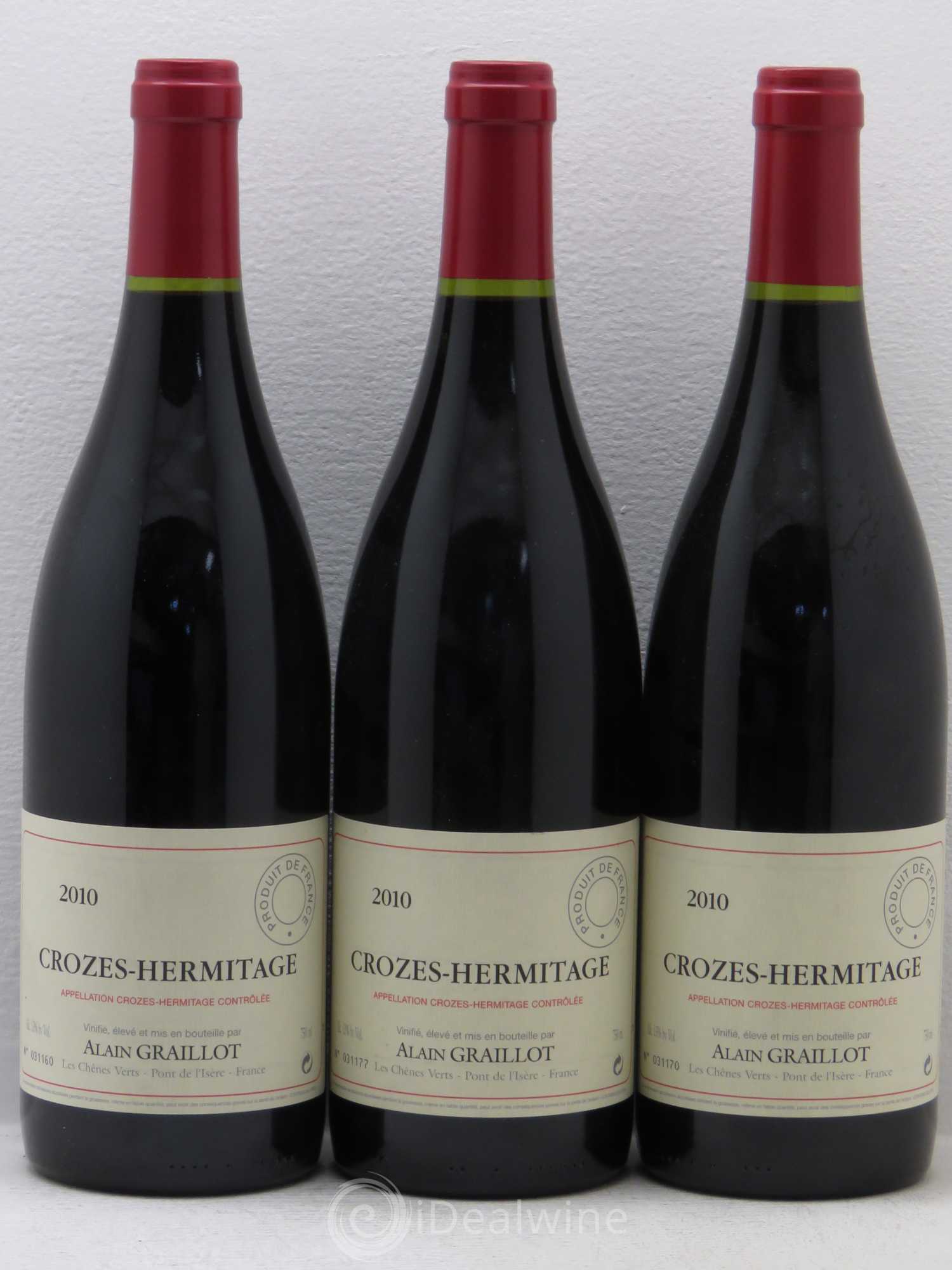 Crozes-Hermitage Domaine Graillot 2010 - Lot de 6 bouteilles - 2