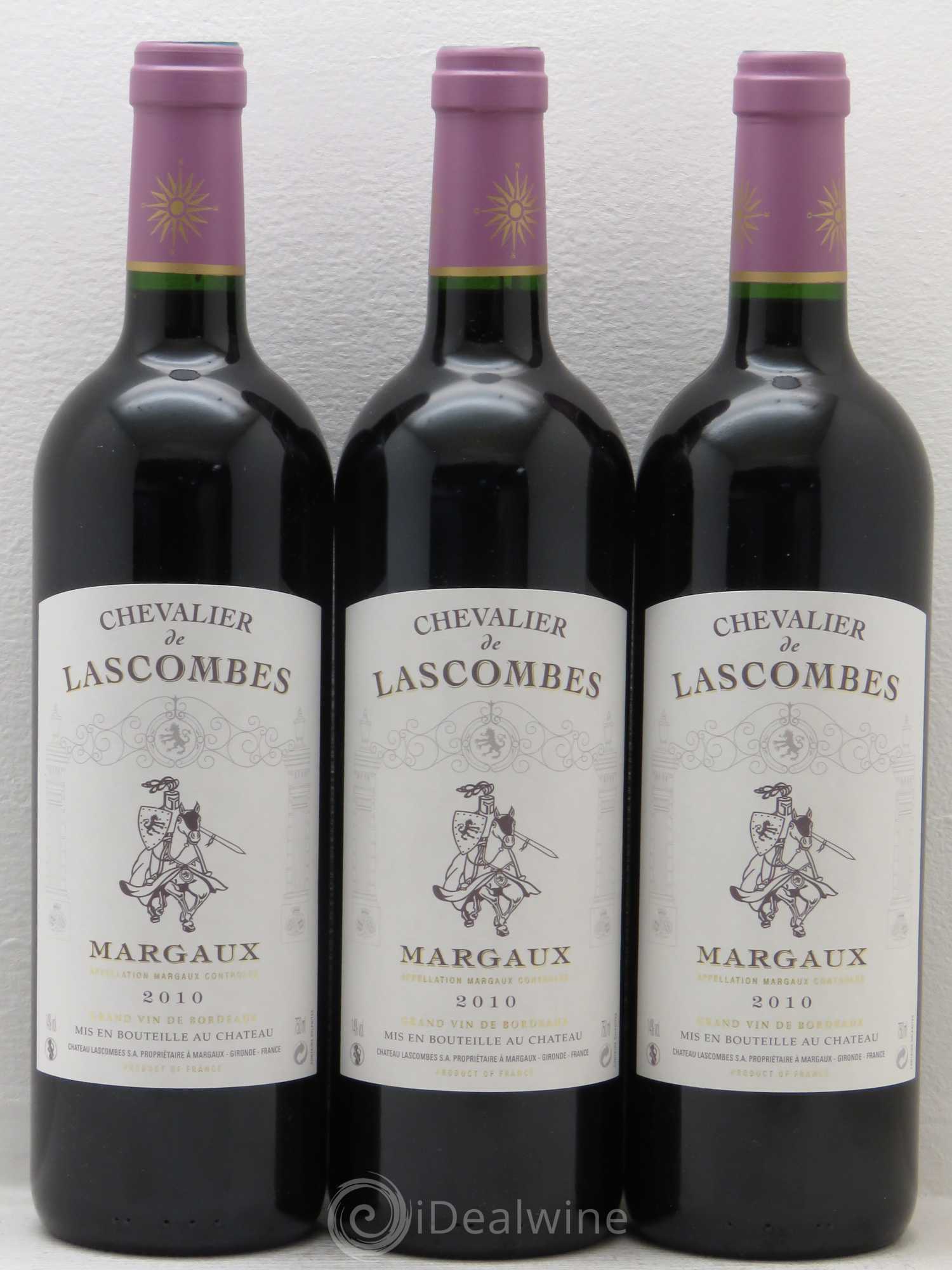 Chevalier de Lascombes Second Vin 2010 - Lot de 12 bouteilles - 1