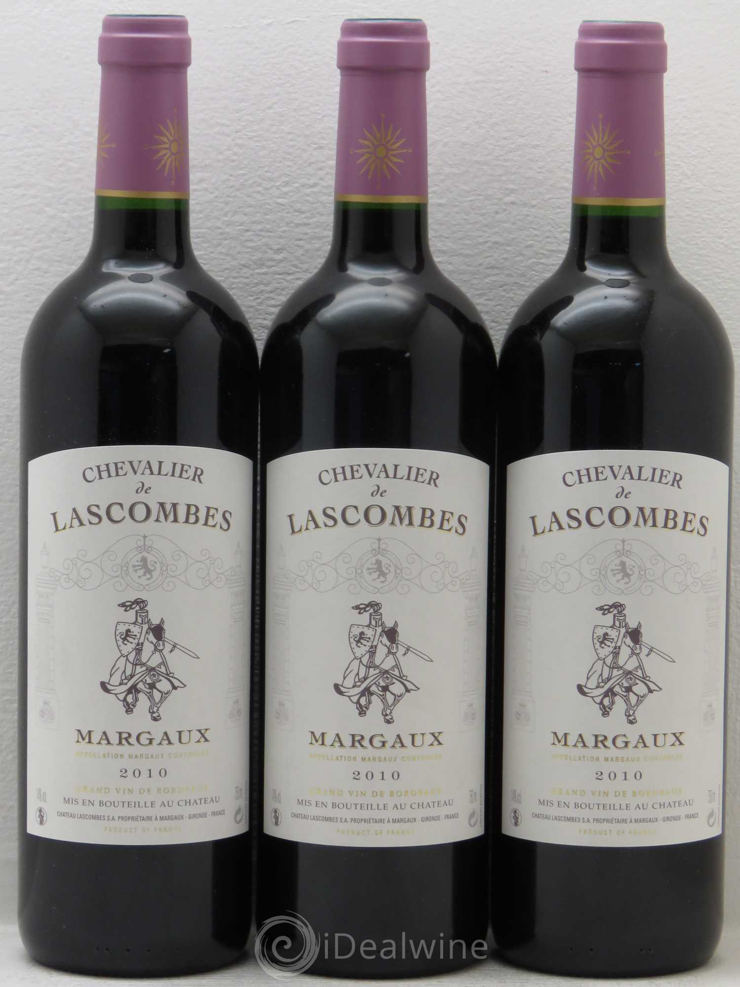 Chevalier de Lascombes Second Vin 2010 - Lot de 12 bouteilles - 3