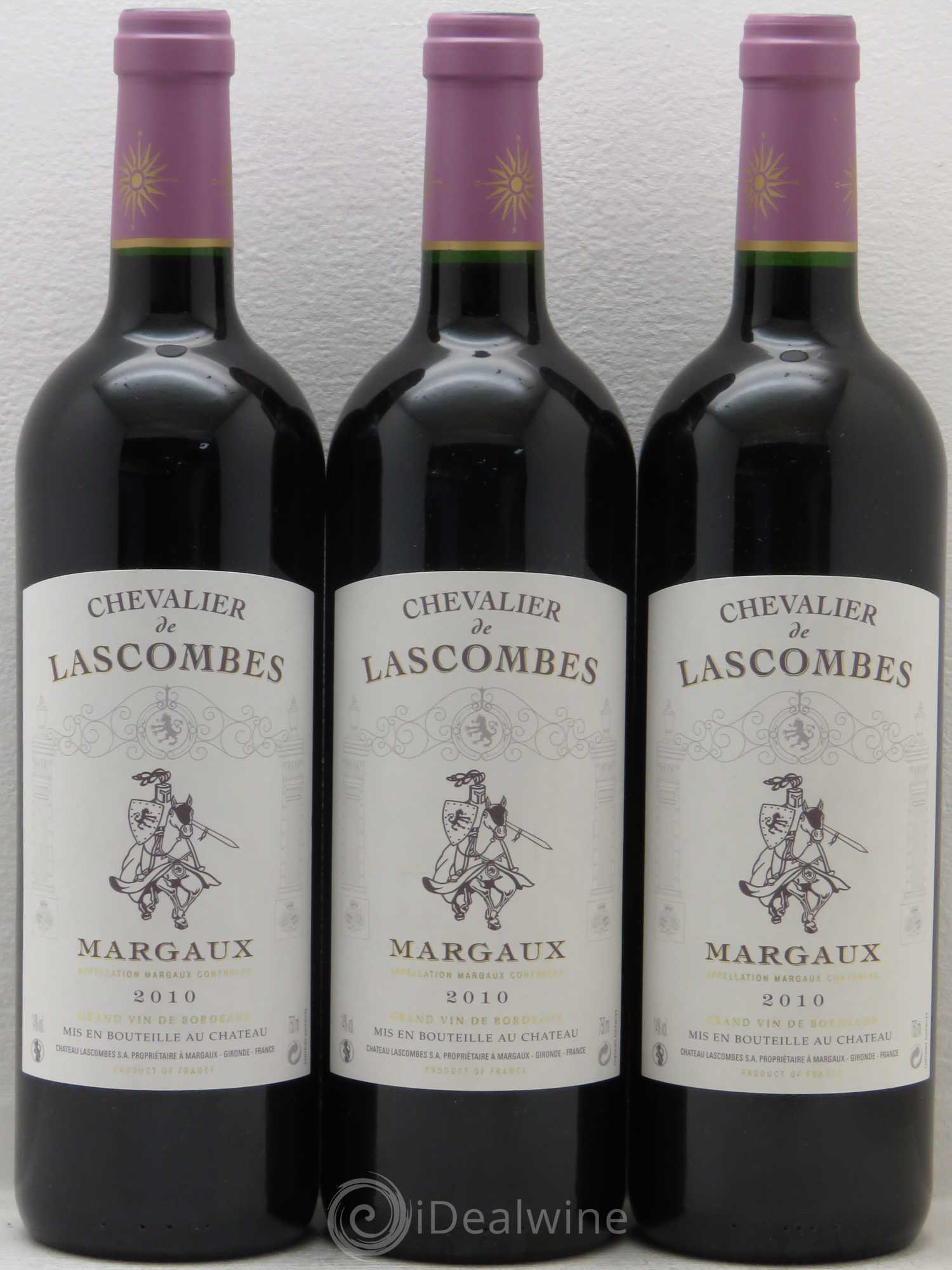 Chevalier de Lascombes Second Vin 2010 - Lot de 12 bouteilles - 4