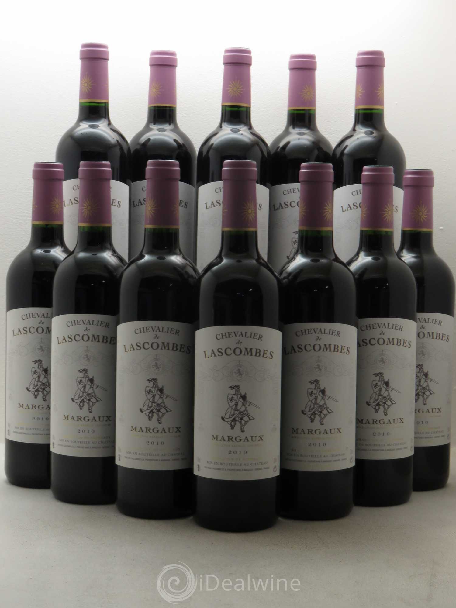 Chevalier de Lascombes Second Vin 2010 - Lot de 12 bouteilles - 0