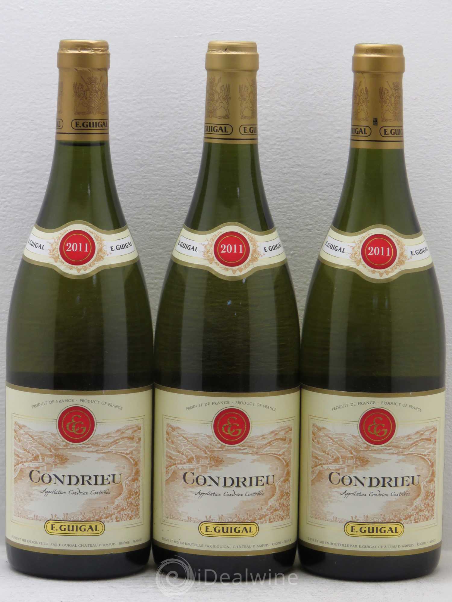 Condrieu Guigal 2011 - Lot de 3 bouteilles - 0
