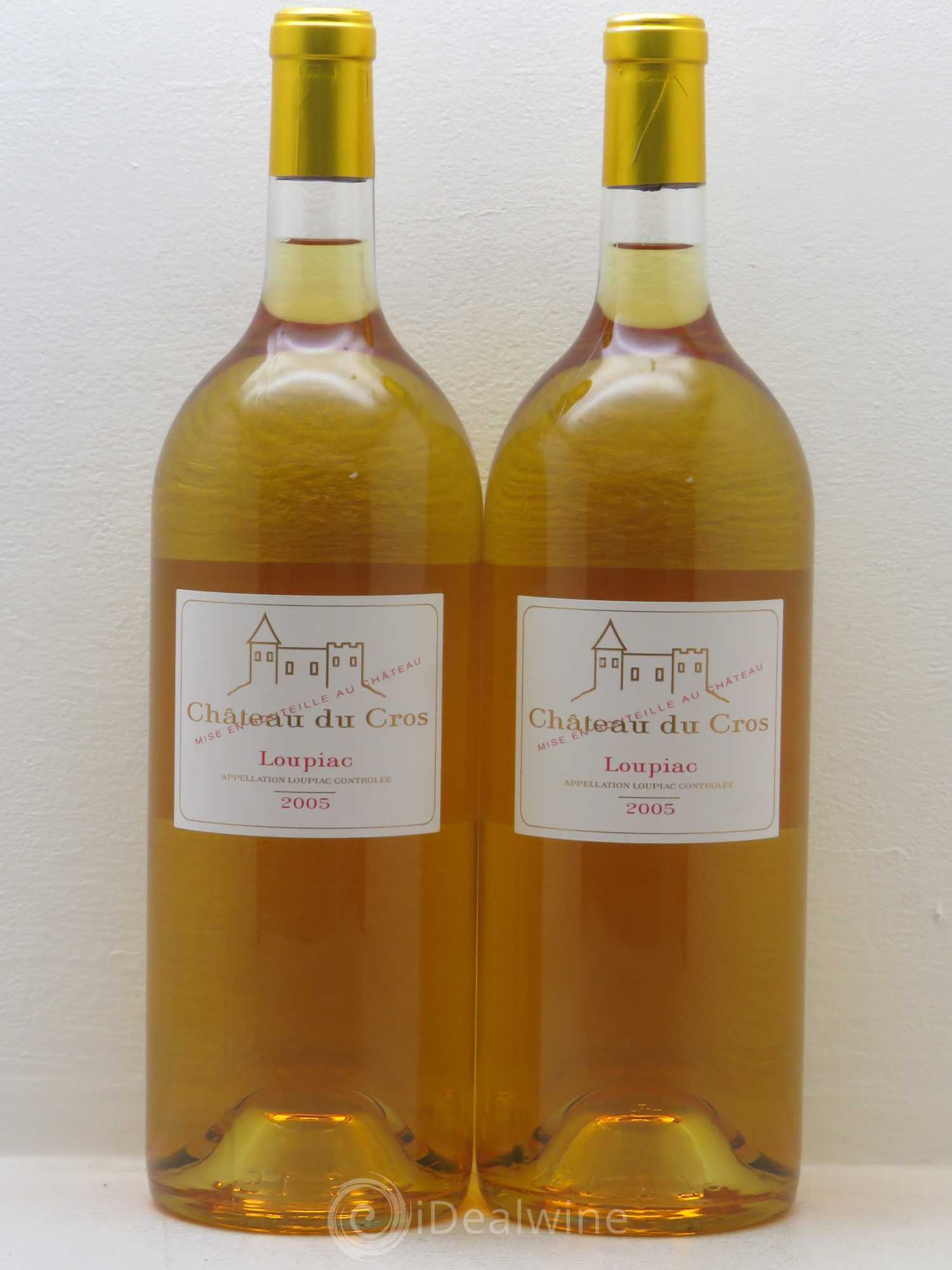Loupiac Château De Cros 2005 - Posten von 2 Magnum - 0