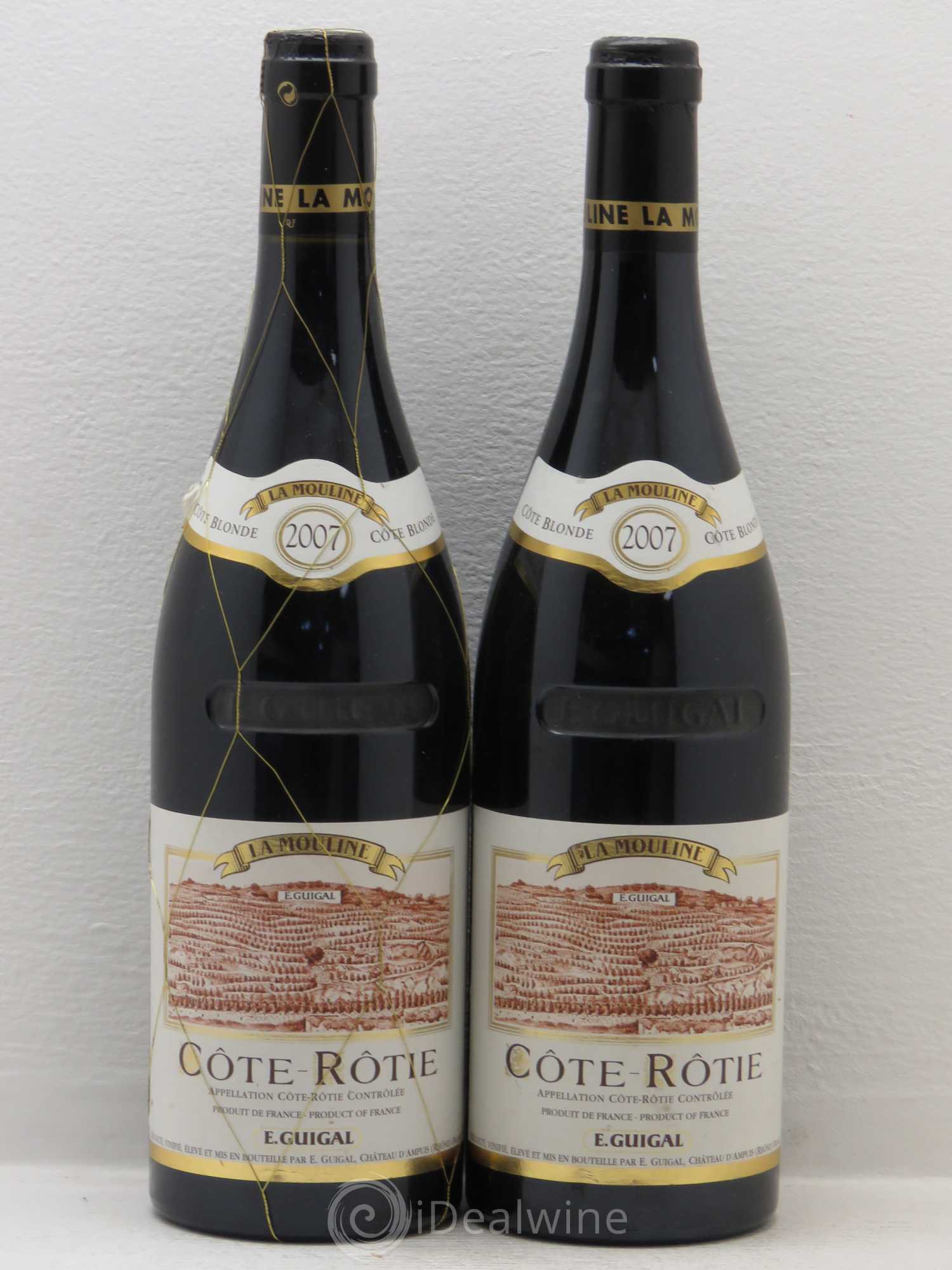 Côte-Rôtie La Mouline Guigal 2007 - Lot de 2 bouteilles - 0