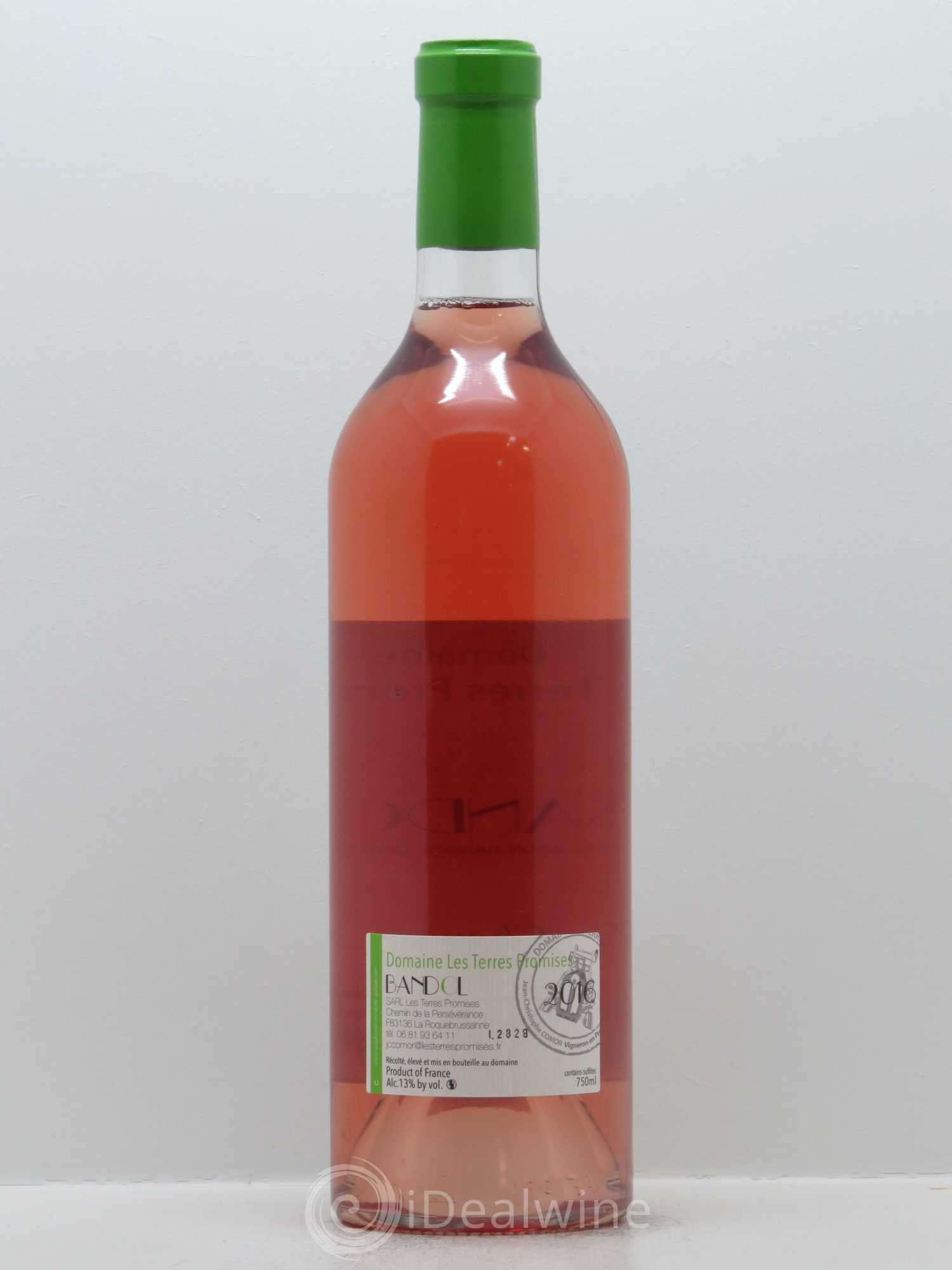 Bandol La Chance Les Terres Promises 2016 - Lot de 1 bouteille - 1