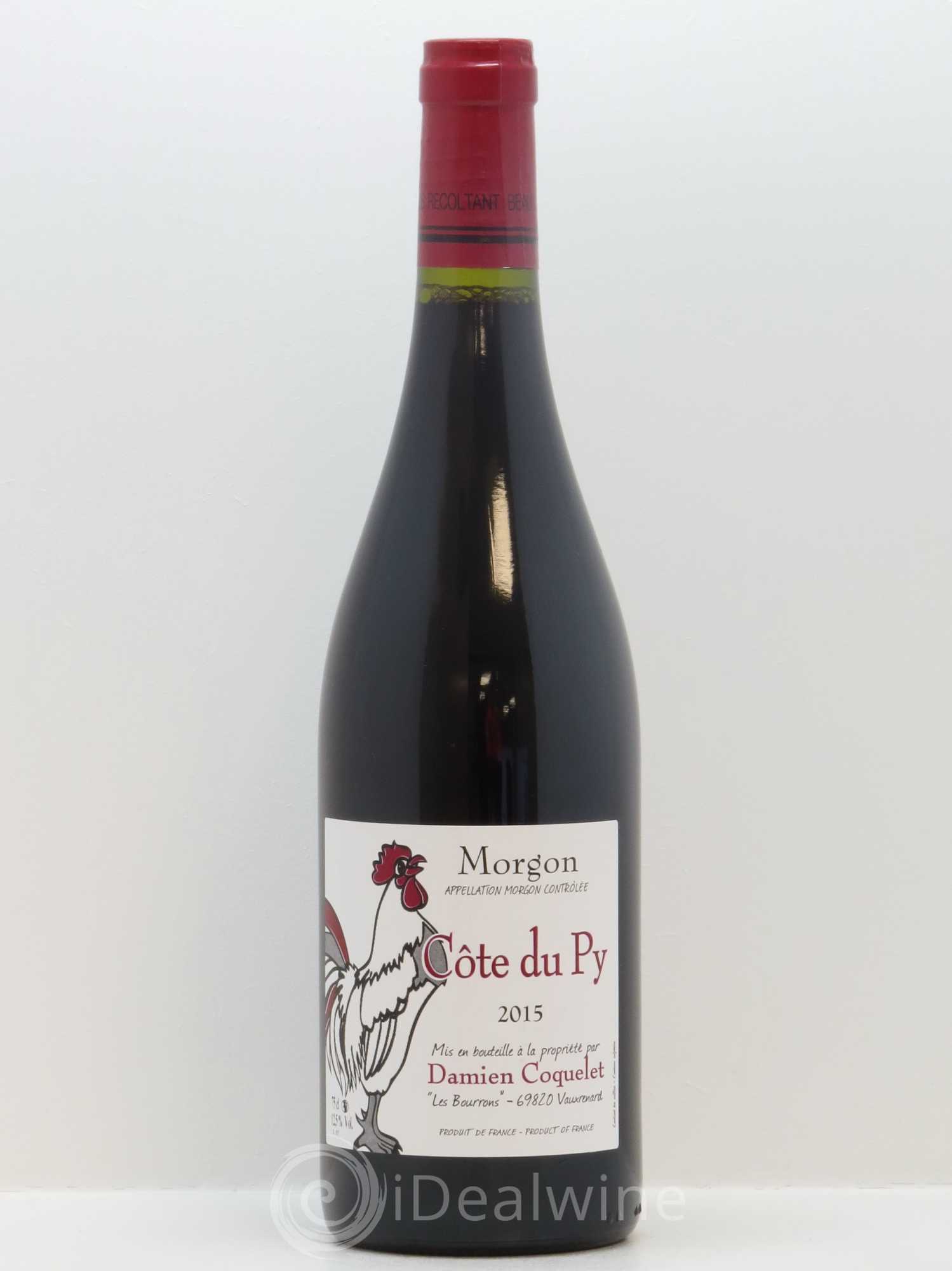 Morgon Côte du Py Damien Coquelet 2015 - Lot de 1 bouteille - 0
