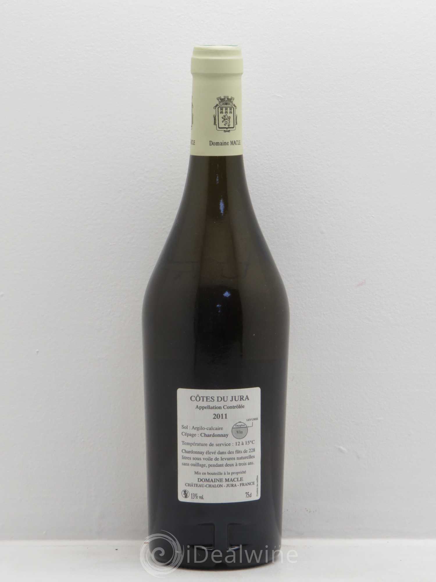 Côtes du Jura Jean Macle 2011 - Lot de 1 bouteille - 1