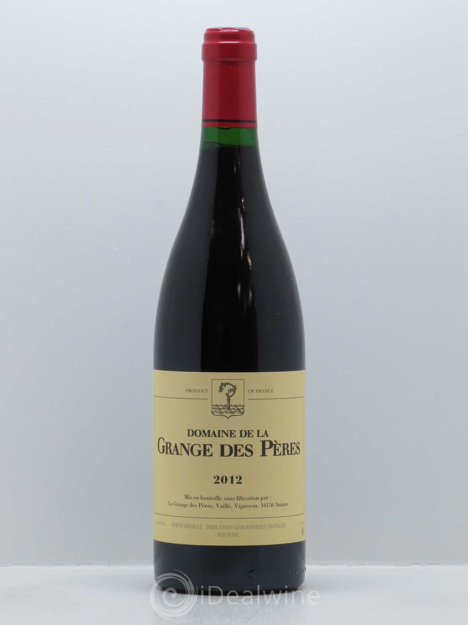 Pays d'Hérault Grange des Pères Laurent Vaillé 2012 - Lot de 1 bouteille - 0