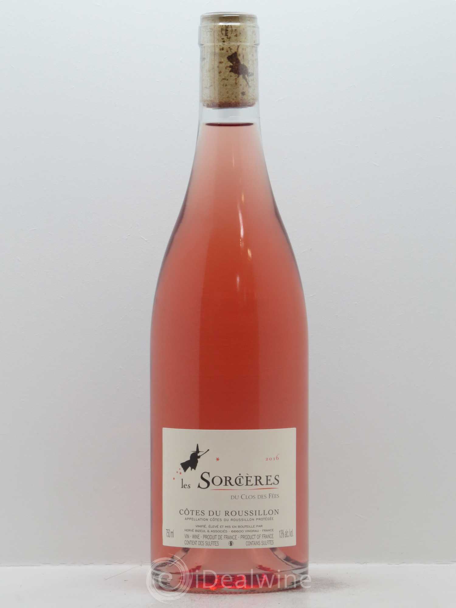 Côtes du Roussillon Clos des Fées L'apprentie Sorcière Hervé Bizeul 2016 - Lot de 1 bouteille - 0