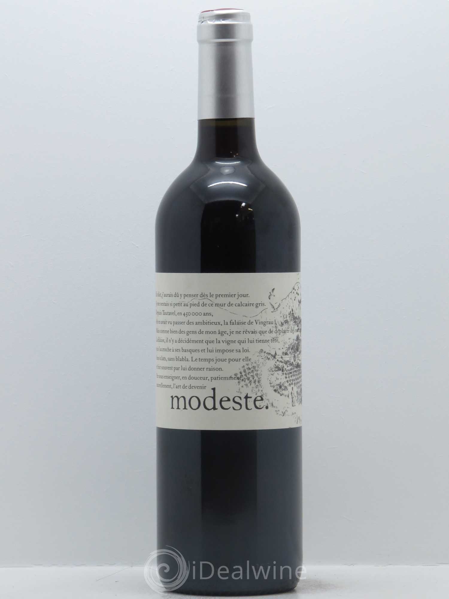 Côtes Catalanes Clos des Fées Modeste Hervé Bizeul 2016 - Lot de 1 bouteille - 0