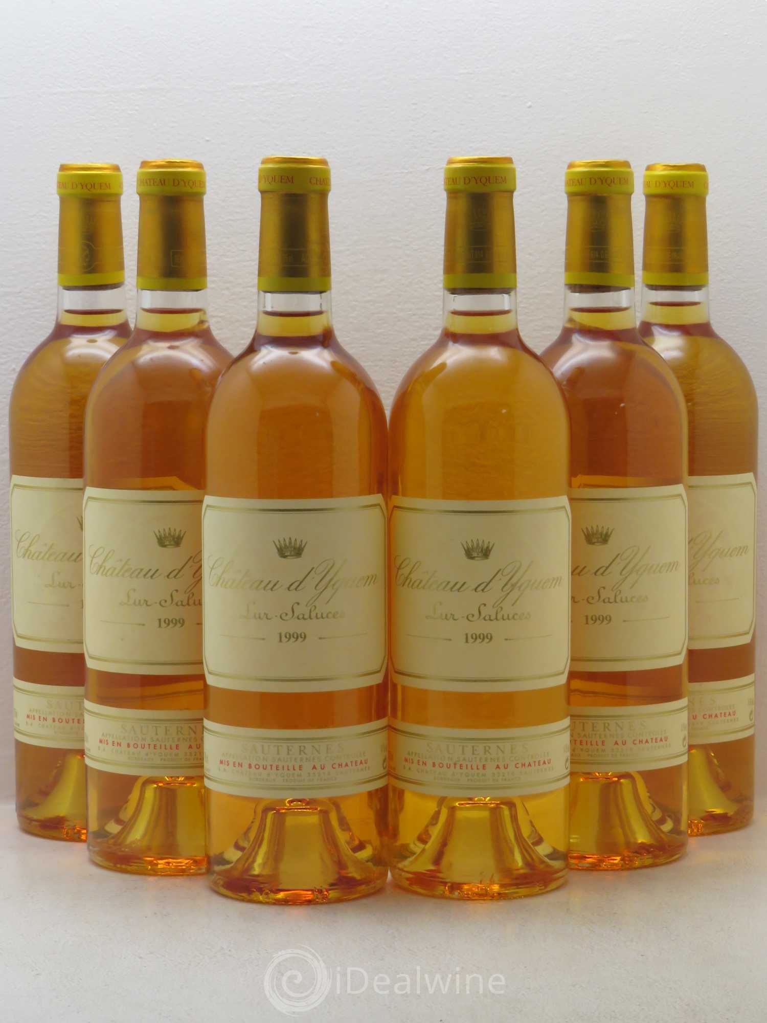 Château d' Yquem 1er Cru Classé Supérieur 1999 - Lotto di 6 bottiglie - 0