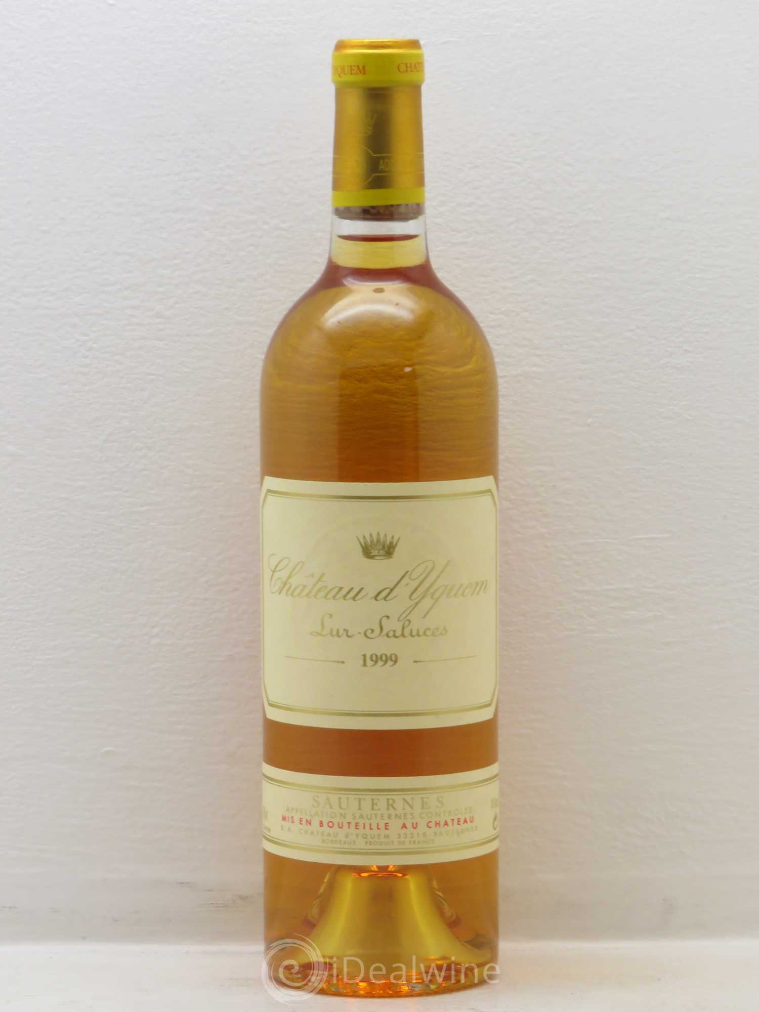 Château d' Yquem 1er Cru Classé Supérieur 1999 - Lotto di 1 bottiglia - 0