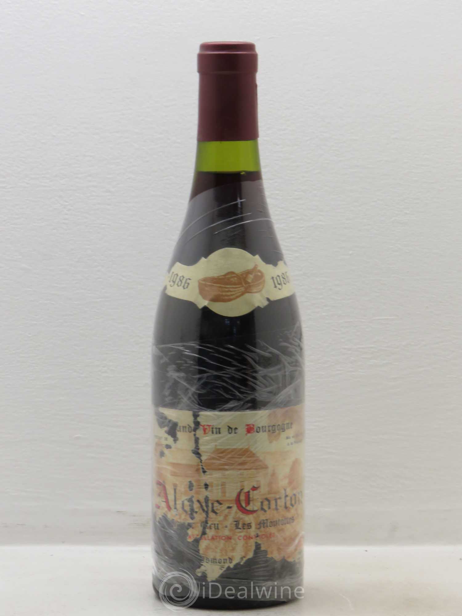 Aloxe-Corton 1er Cru Les Moutottes Edmond Cornu 1986 - Posten von 1 Flasche - 0