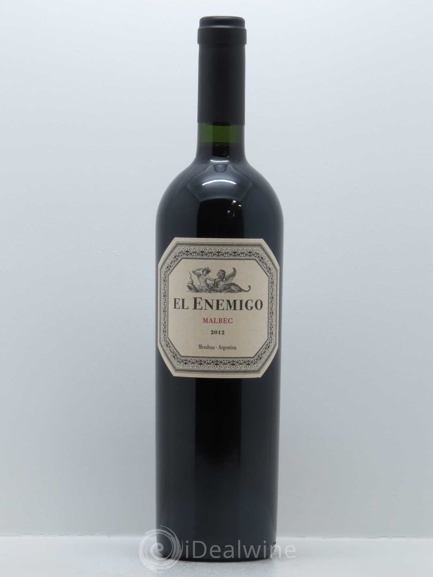 Mendoza Malbec El Enemigo 2012 - Lot de 1 bouteille - 0
