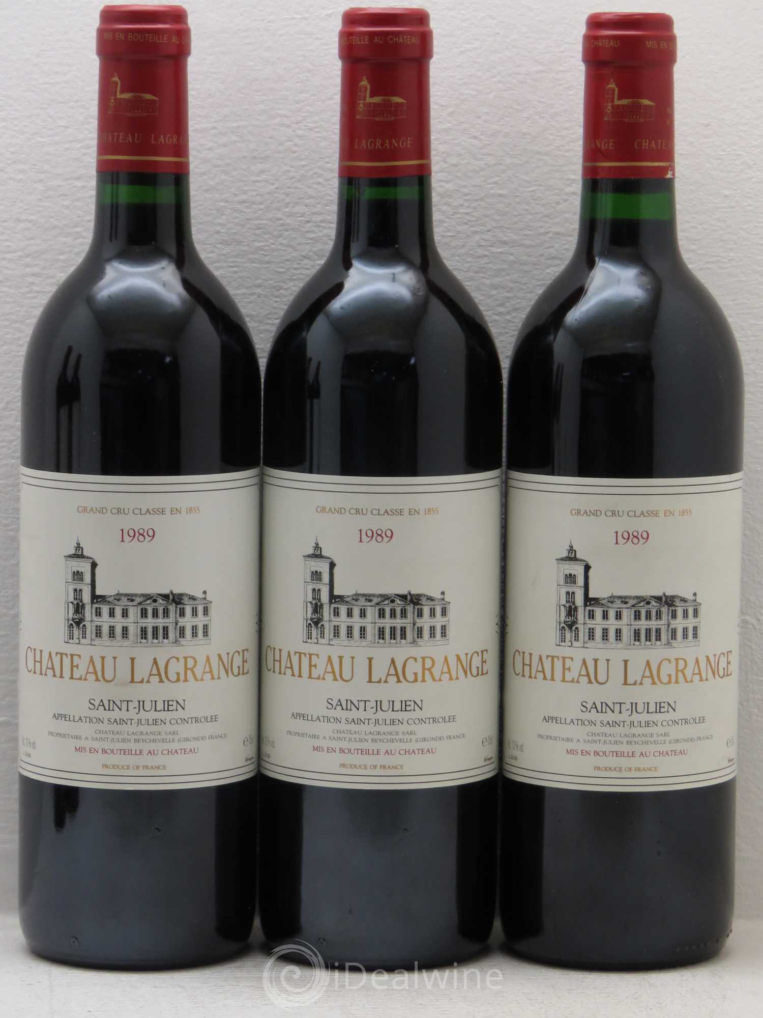 Château Lagrange 3ème Grand Cru Classé 1989 - Lot de 5 bouteilles - 1