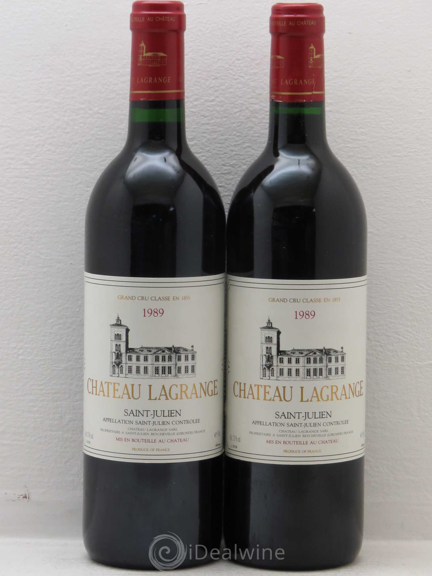 Château Lagrange 3ème Grand Cru Classé 1989 - Lot de 5 bouteilles - 2