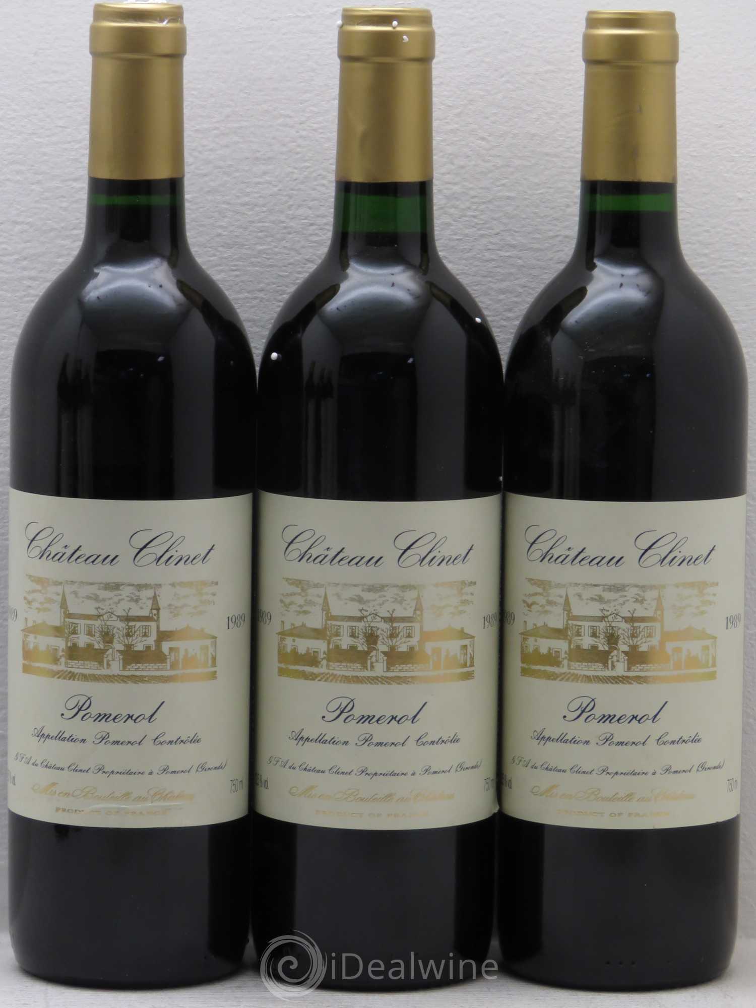Château Clinet 1989 - Lot de 6 bouteilles - 1