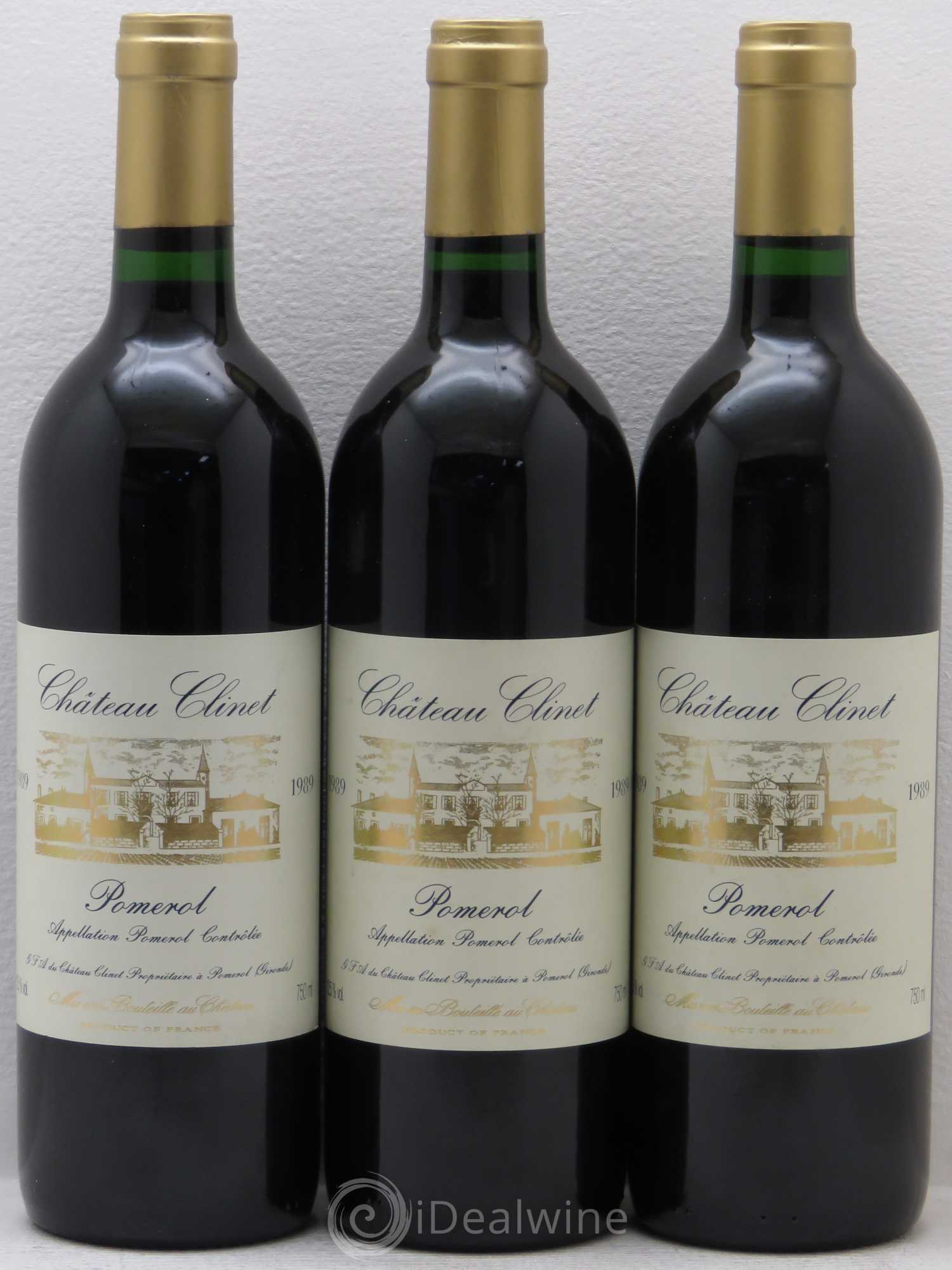Château Clinet 1989 - Lot de 6 bouteilles - 2