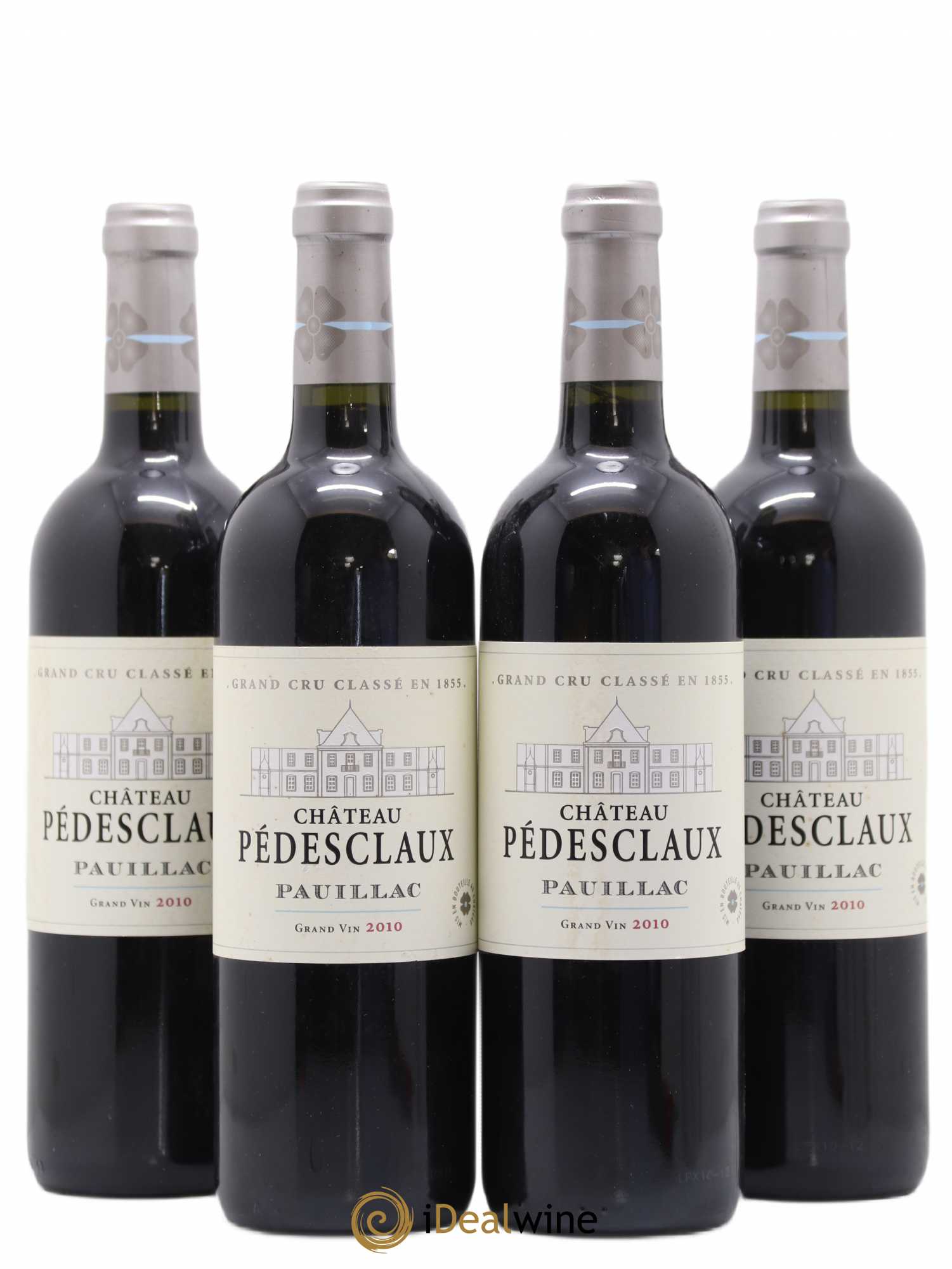 Château Pedesclaux 5ème Grand Cru Classé 2010 - Lot de 4 bouteilles - 0