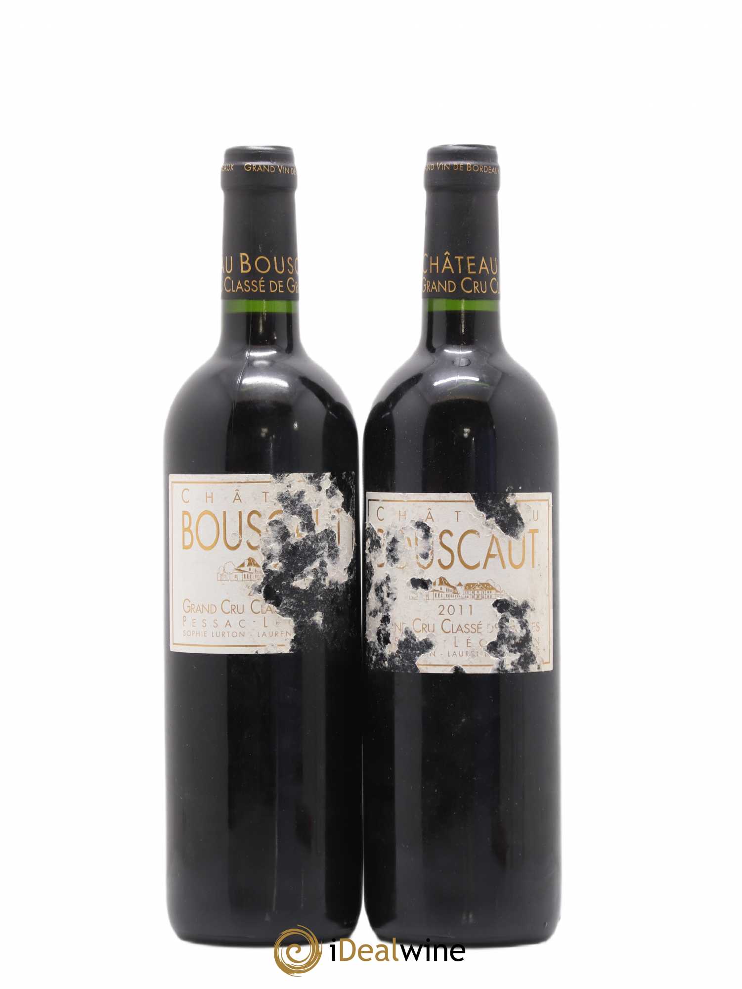 Château Bouscaut Cru Classé de Graves 2011 - Lot de 2 bouteilles - 0