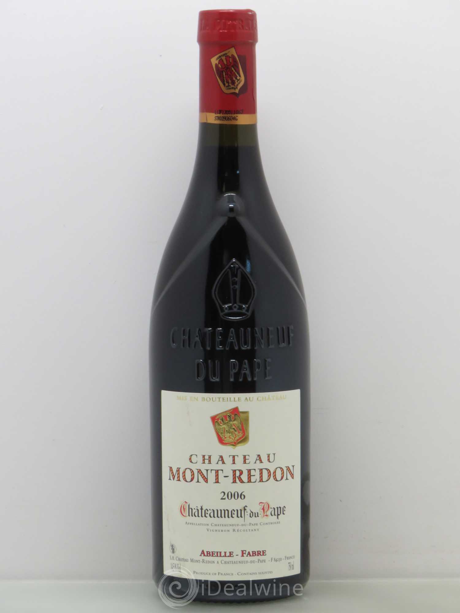 Châteauneuf-du-Pape Château Mont-Redon Famille Abeille-Fabre 2006 - Lot de 1 bouteille - 0