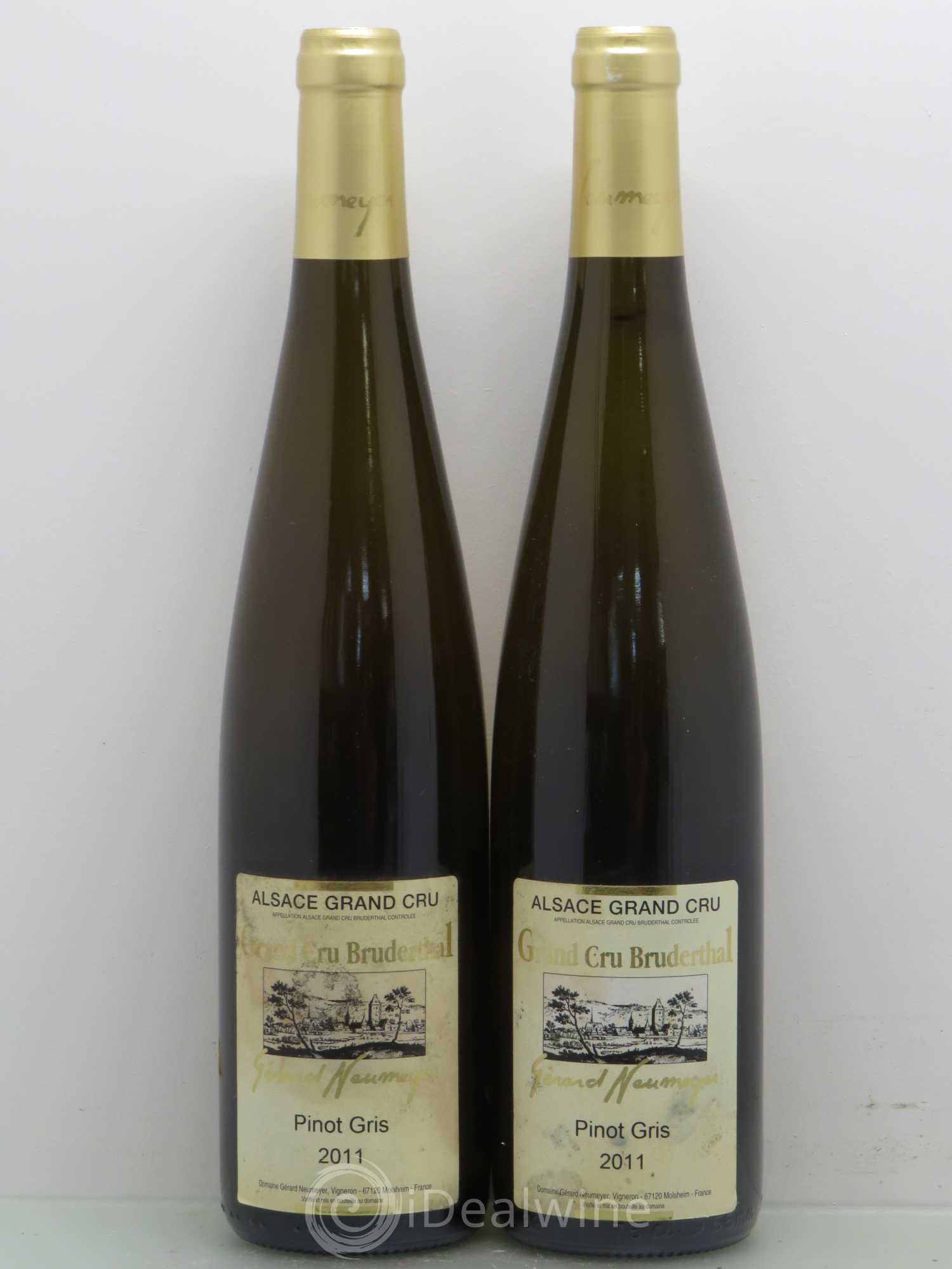 Pinot Gris Bruderthal Gerard Neumeyer (sans prix de réserve) 2011 - Posten von 2 Flaschen - 0