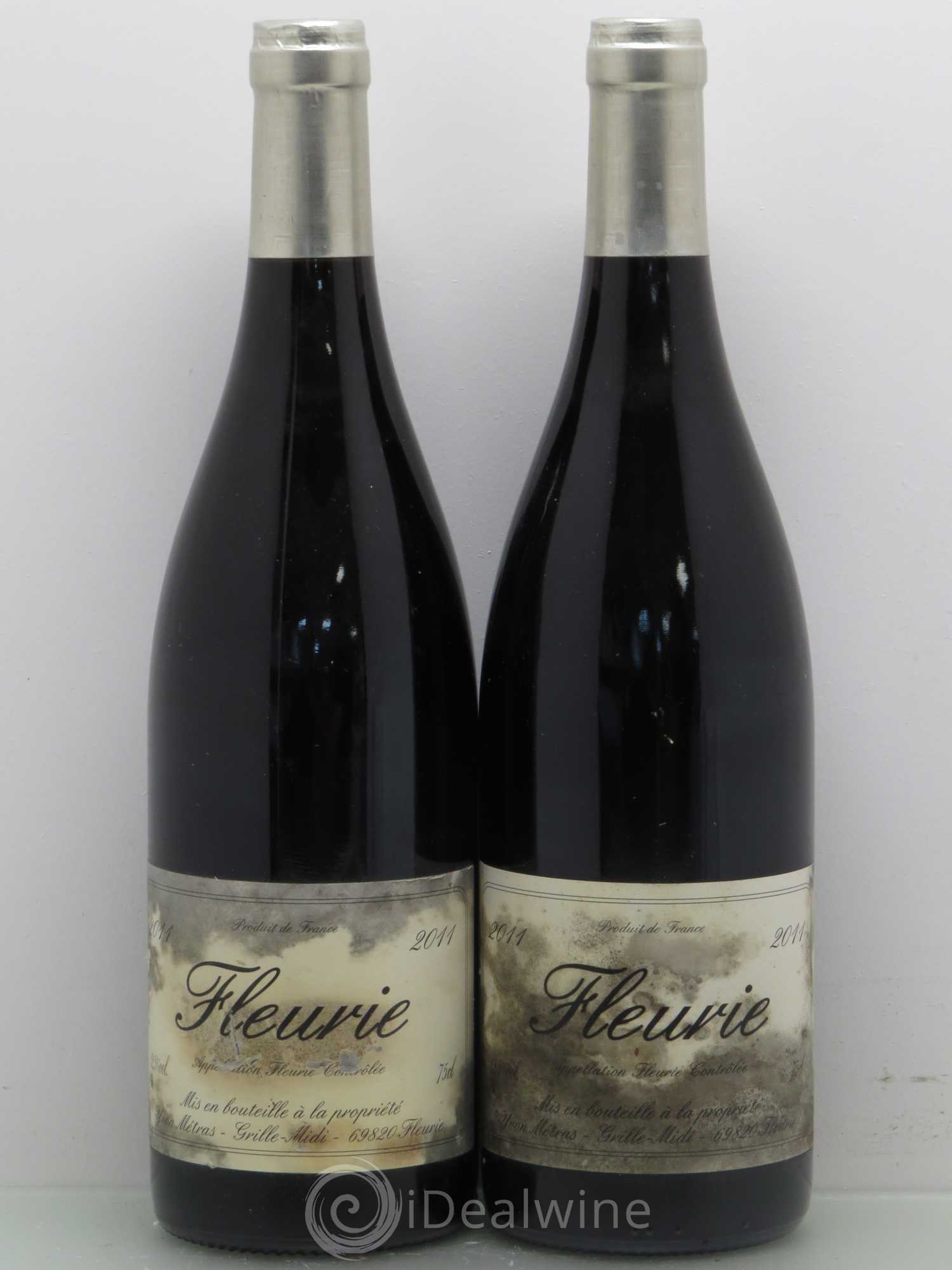 Fleurie Yvon Métras 2011 - Lot de 2 bouteilles - 0