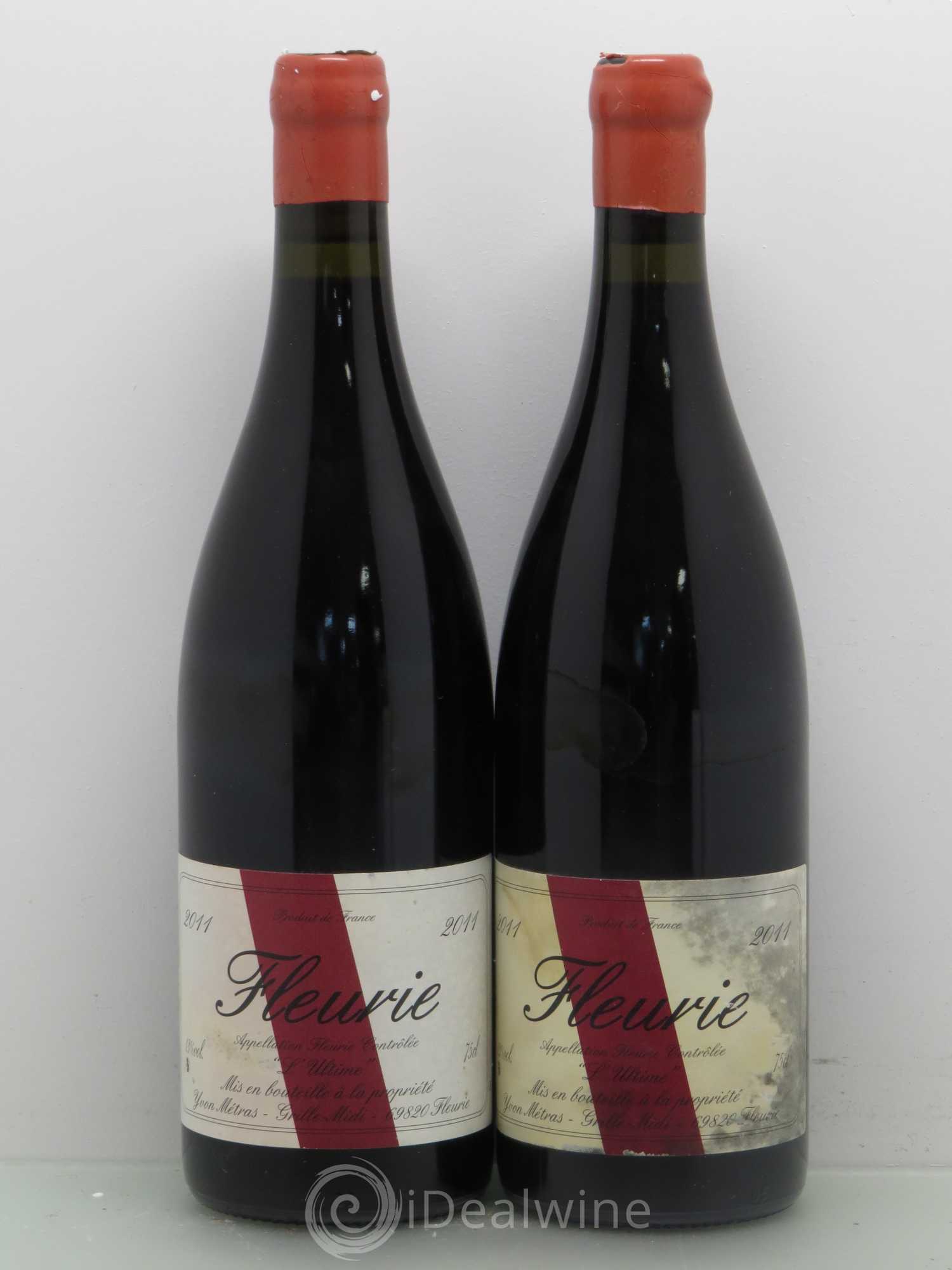 Fleurie l'Ultime Yvon Métras 2011 - Lot de 2 bouteilles - 0