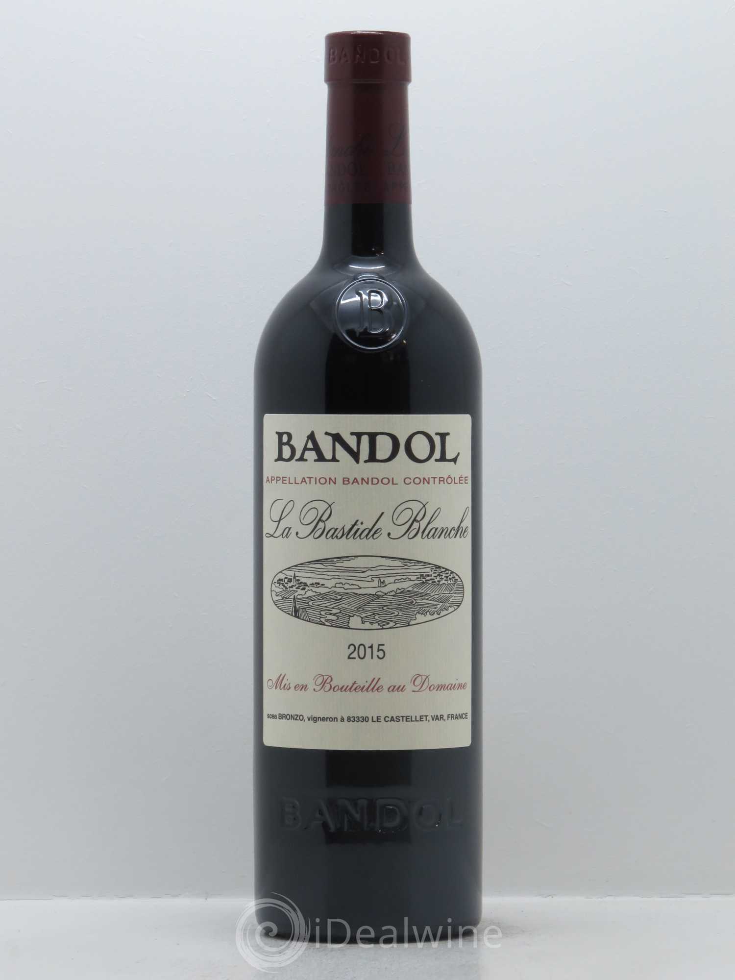 Bandol La Bastide Blanche Famille Bronzo 2015 - Lot de 1 bouteille - 0
