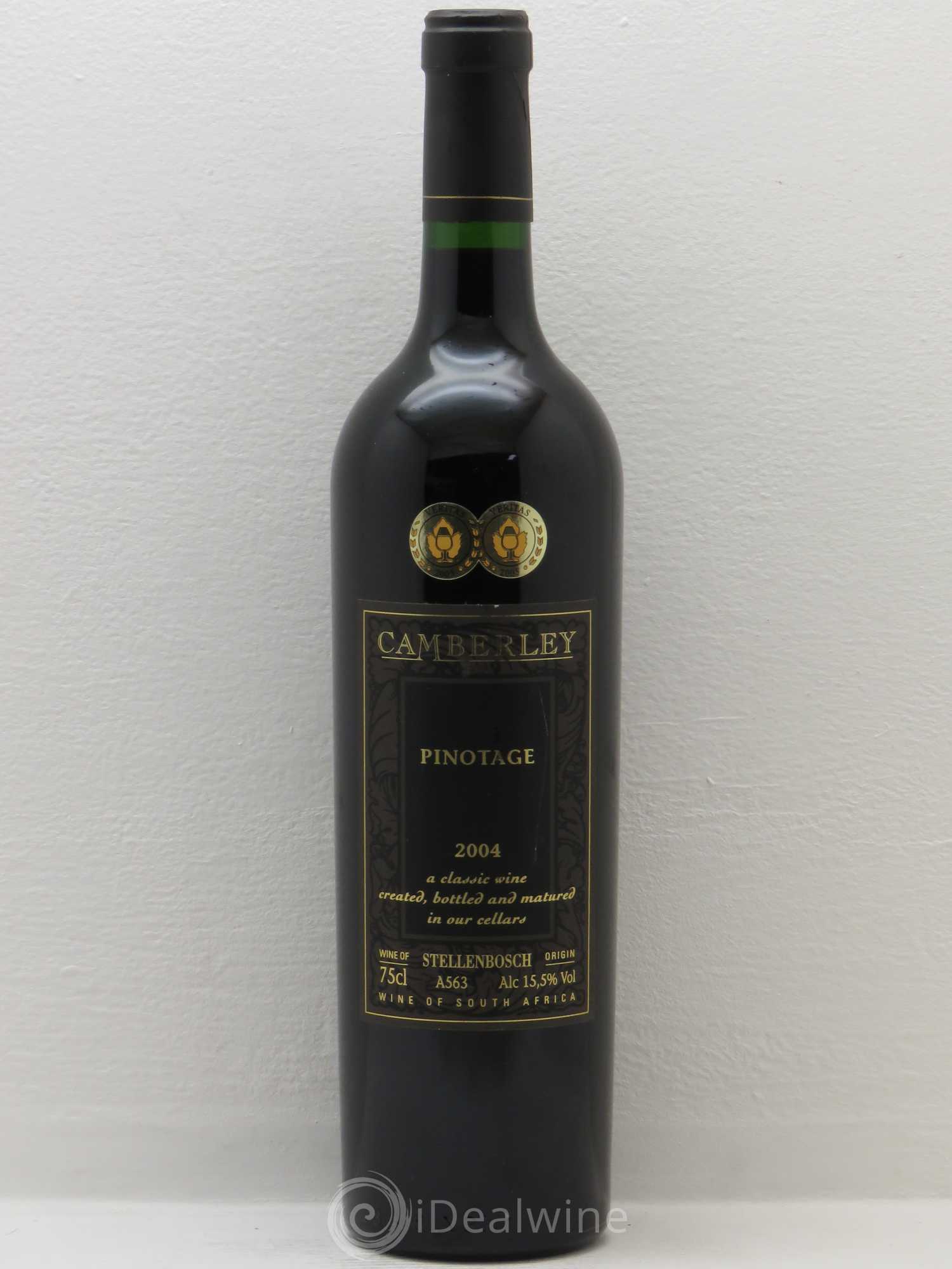 Vins Etrangers Pinotage Camberley Stellenbosch (Afrique du Sud) 2004 - Lotto di 1 bottiglia - 0