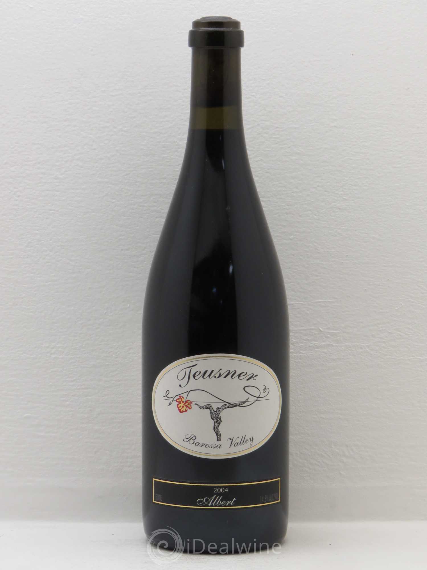 Australie Teusner Albert Shiraz Barossa Valley (sans prix de réserve) 2004 - Posten von 1 Flasche - 0
