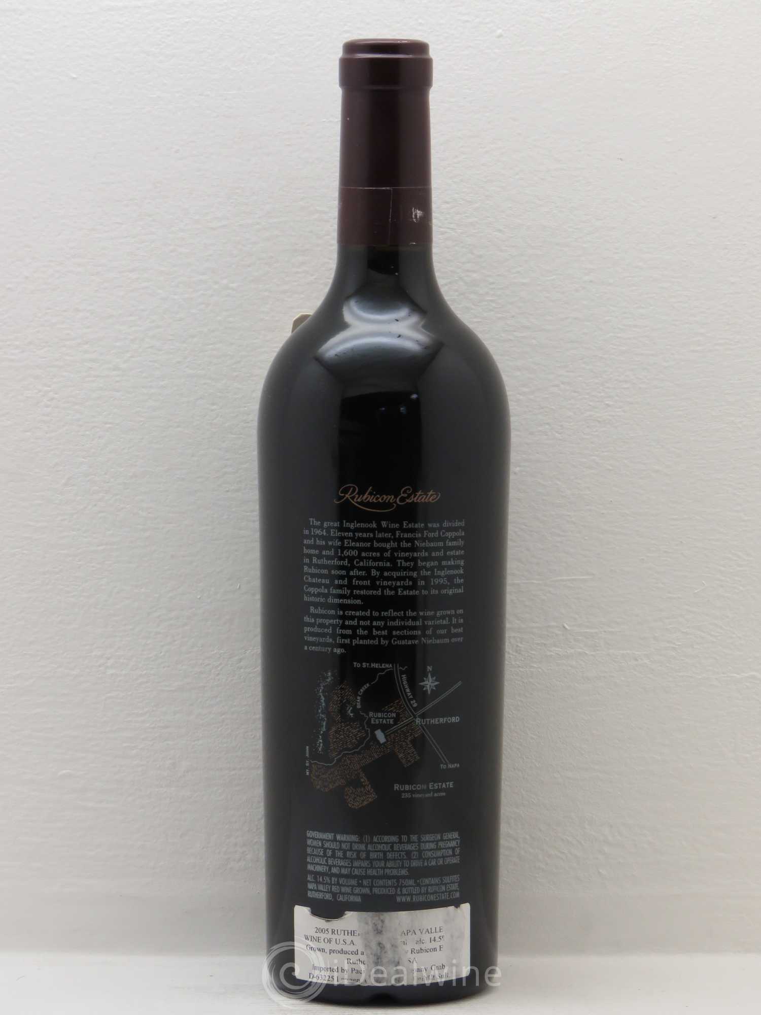 USA Rubicon Niebaum-Coppola Napa Valley 2005 - Posten von 1 Flasche - 1