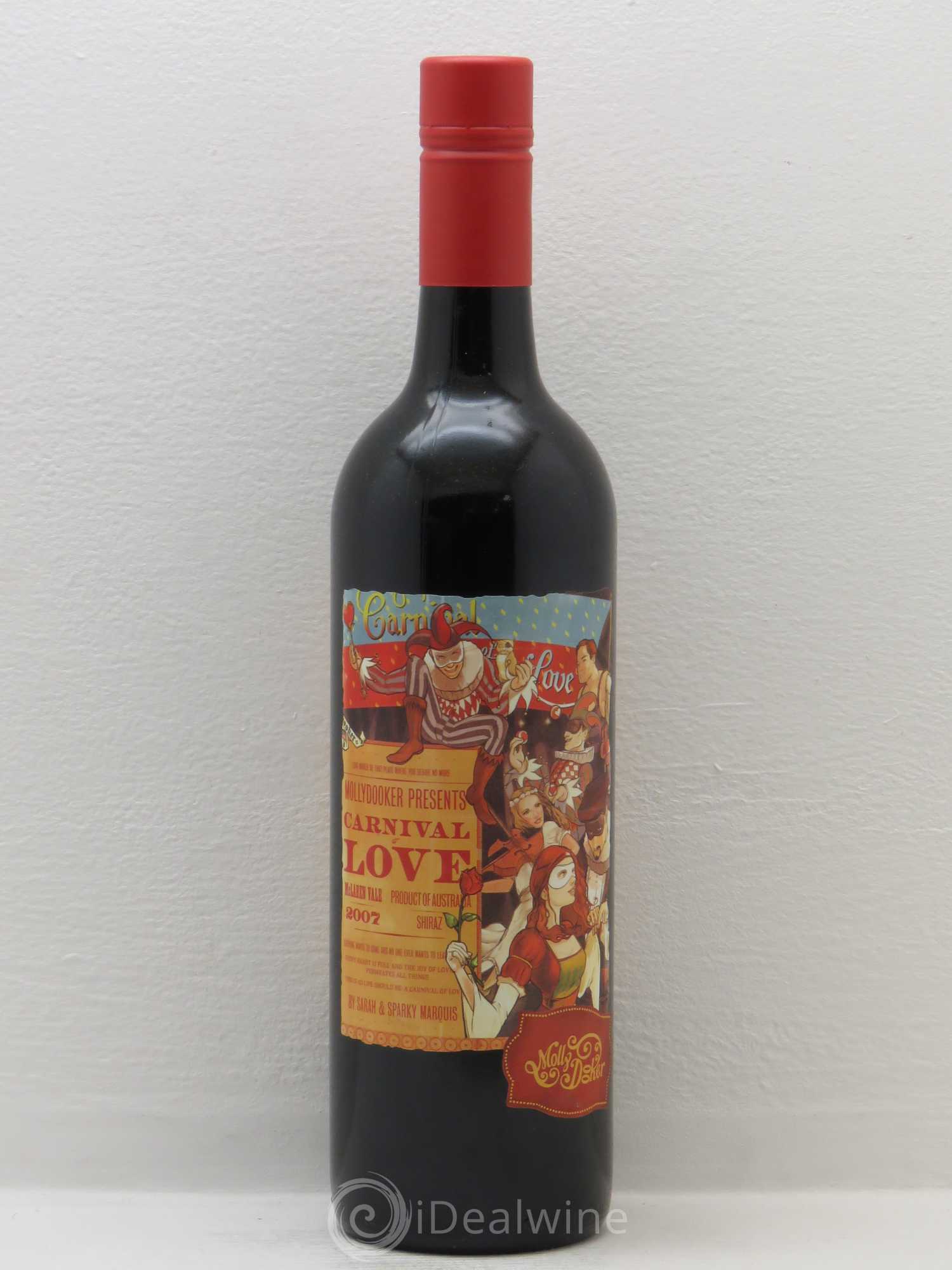 Australie Mollydooker Carnival of Love McLaren Vale 2007 - Posten von 1 Flasche - 0
