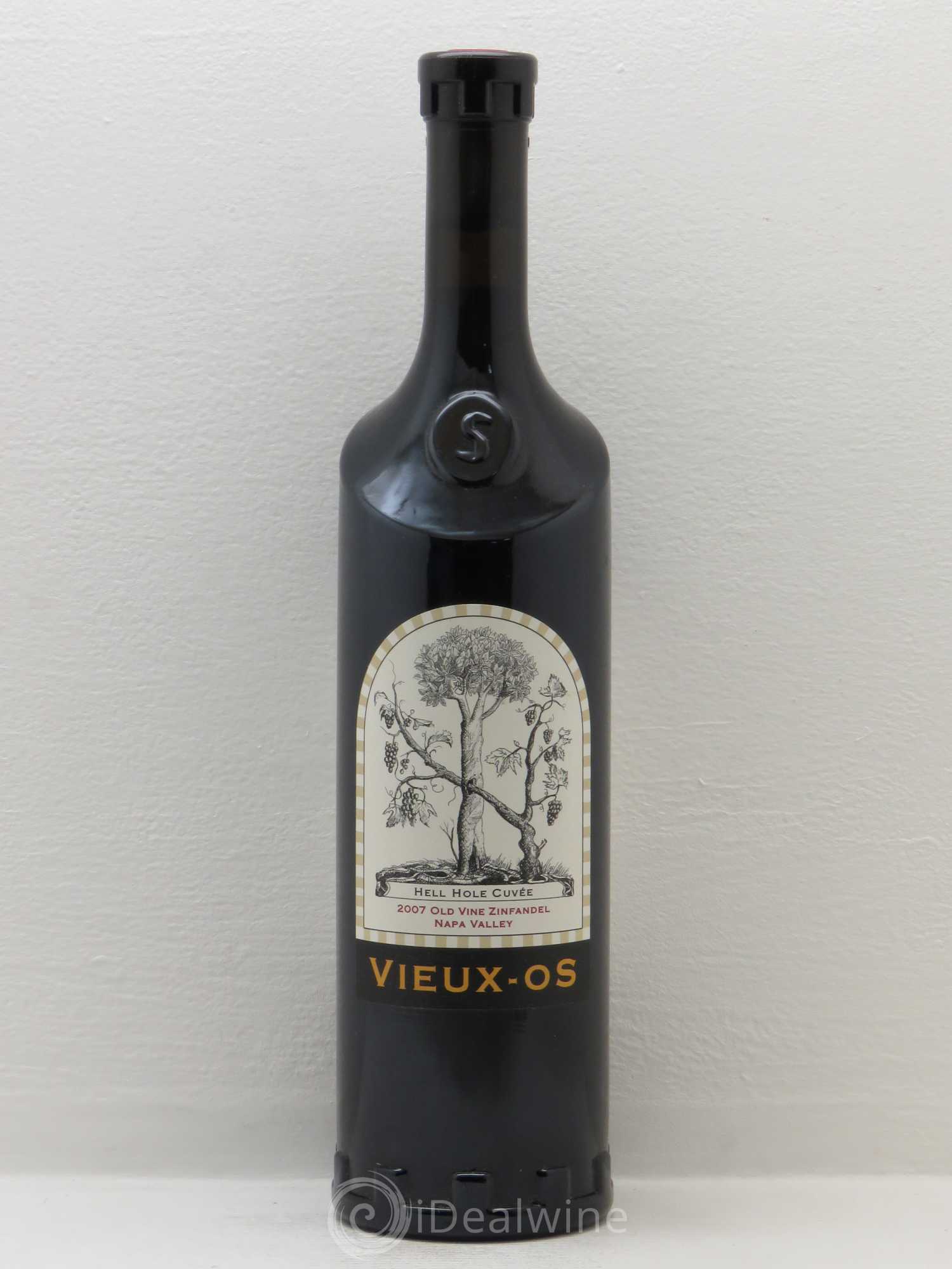 USA Zinfandel Vieux Os Hell Hole Schrader Napa Valley Vielles Vignes 2007 - Posten von 1 Flasche - 0