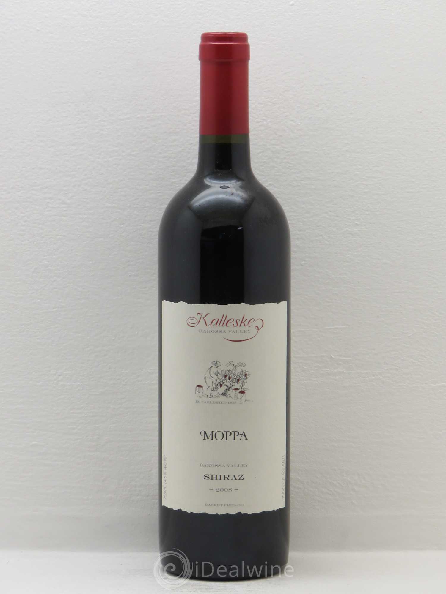 Australie Kalleske Shiraz Moppa Barossa Valley 2008 - Posten von 1 Flasche - 0