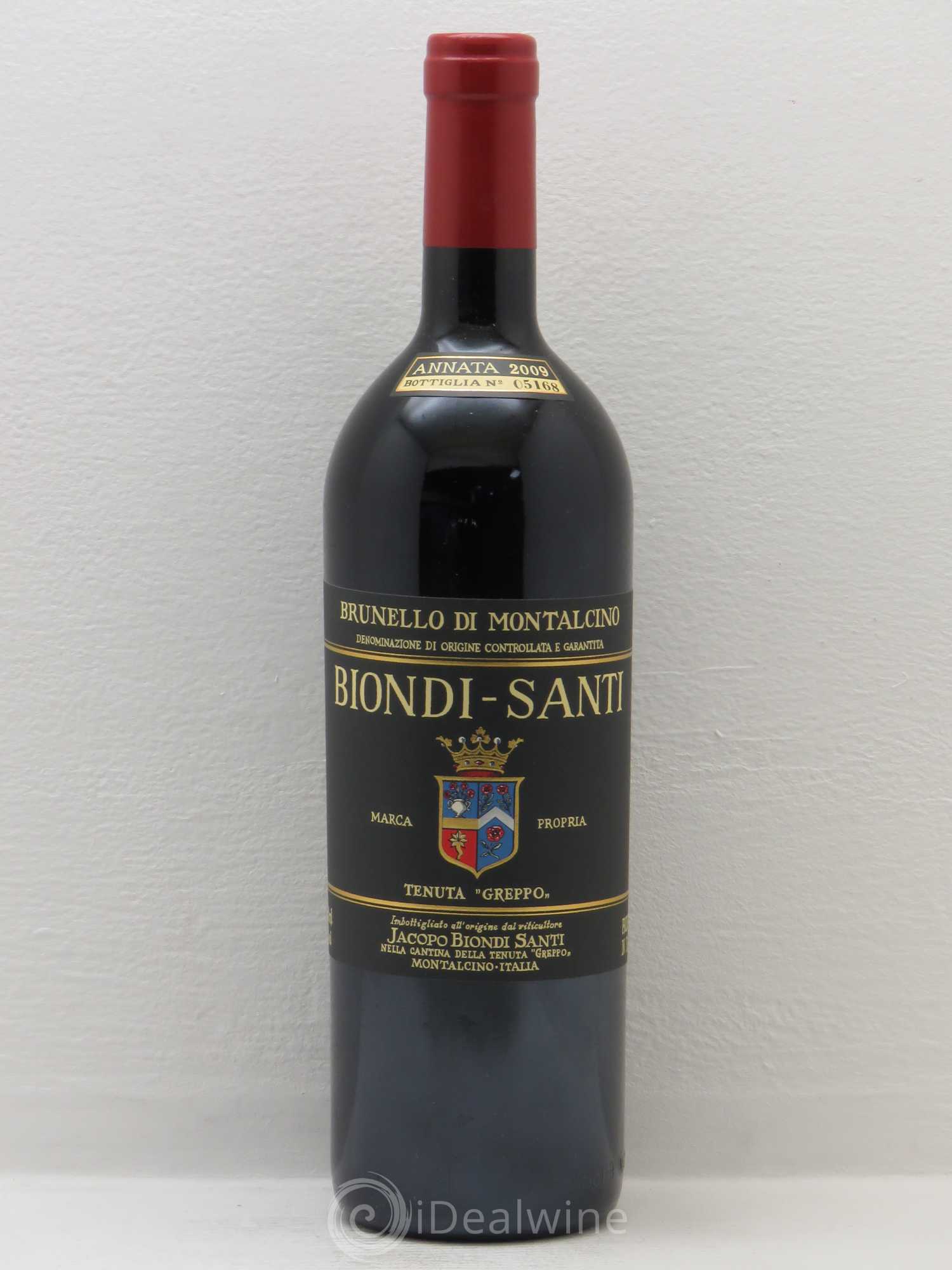 Brunello di Montalcino Greppo Biondi-Santi 2009 - Posten von 1 Flasche - 0