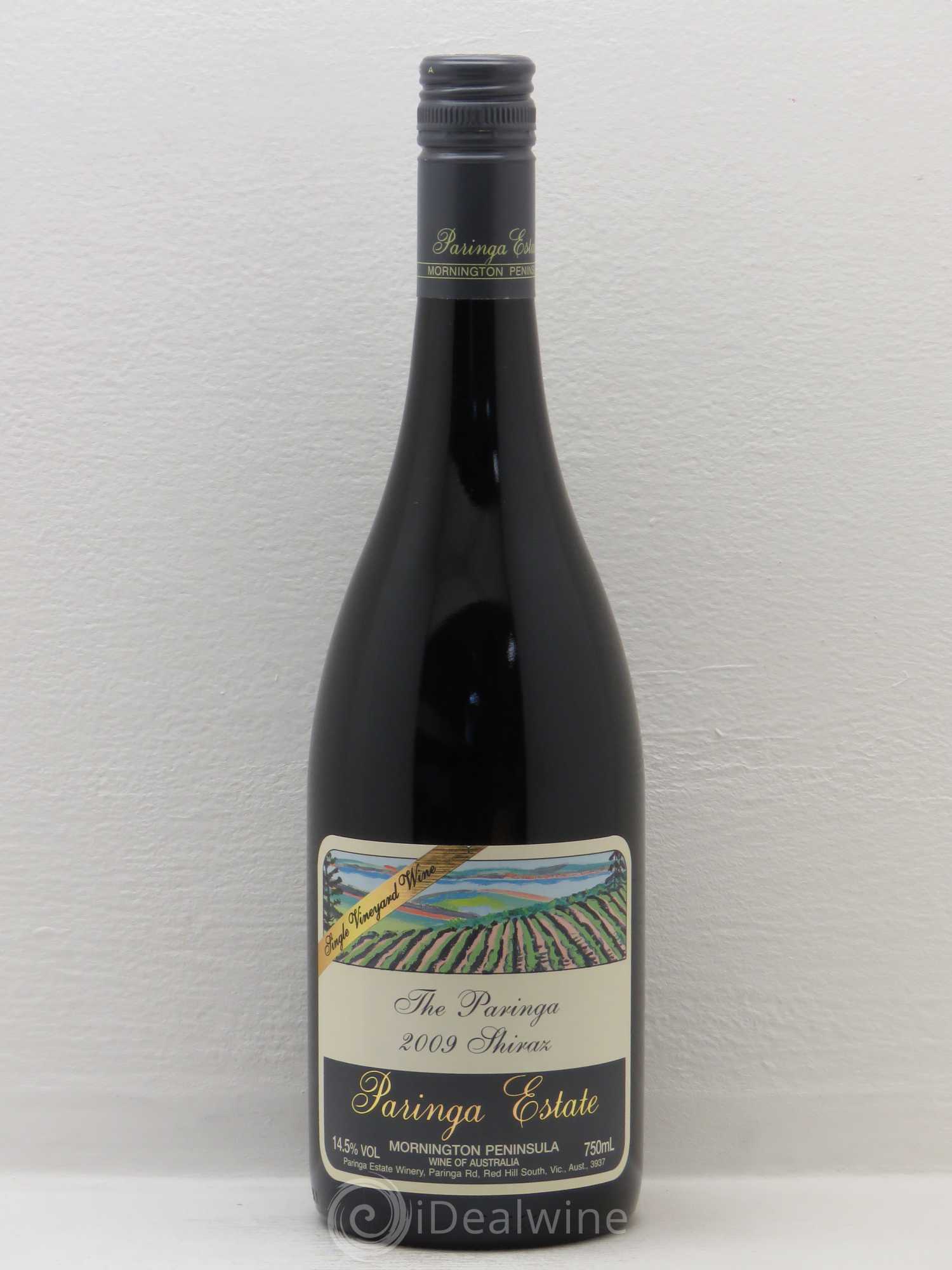Australie The Paringa Shiraz Paringa Estate Mornington Peninsula 2009 - Posten von 1 Flasche - 0