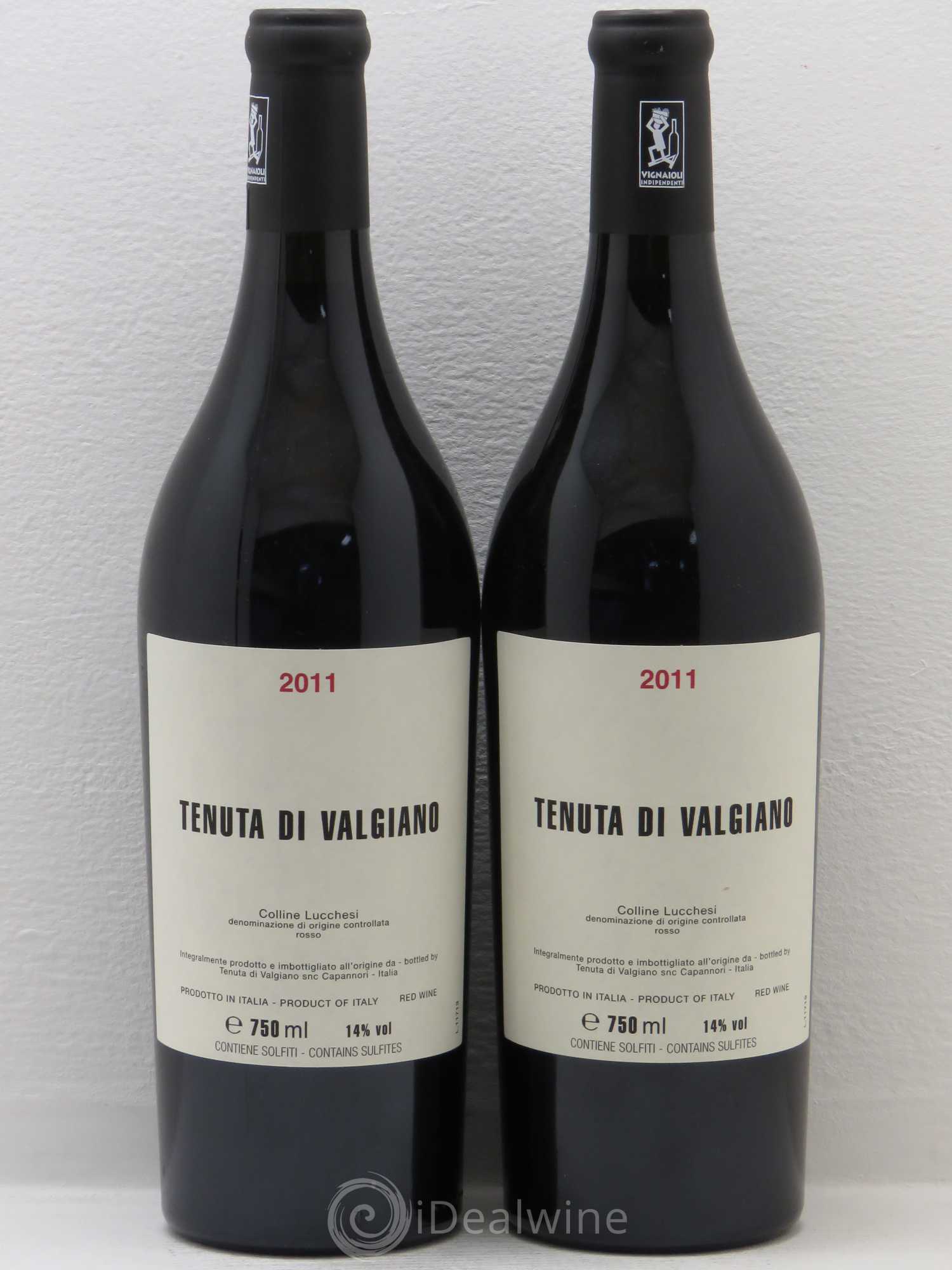 Toscana IGT Colline Lucchesi DOC Tenuta Di Valgiano 2011 - Posten von 2 Flaschen - 0