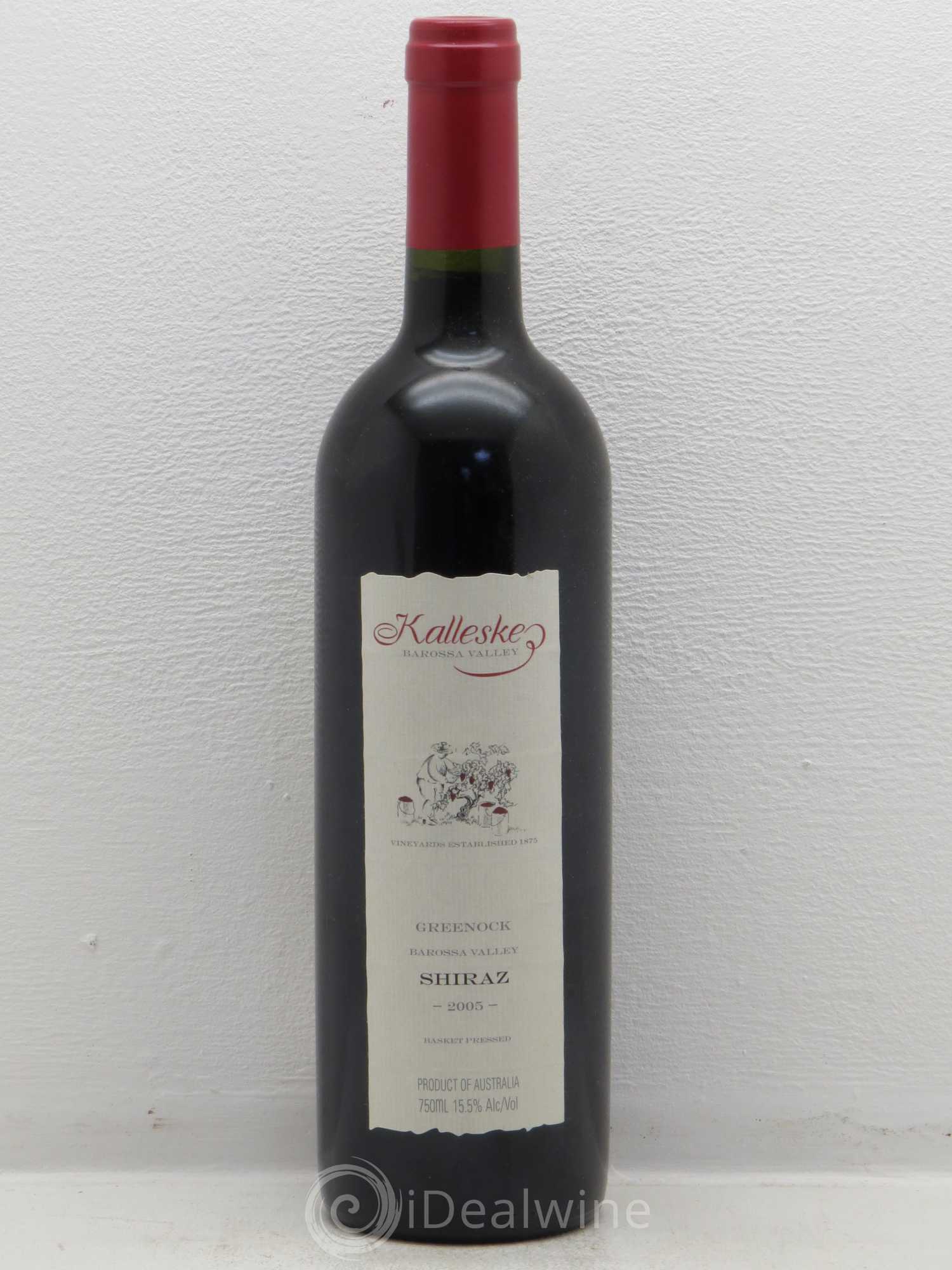 Australie Kalleske Shiraz Greenock Barossa Valley 2005 - Posten von 1 Flasche - 0