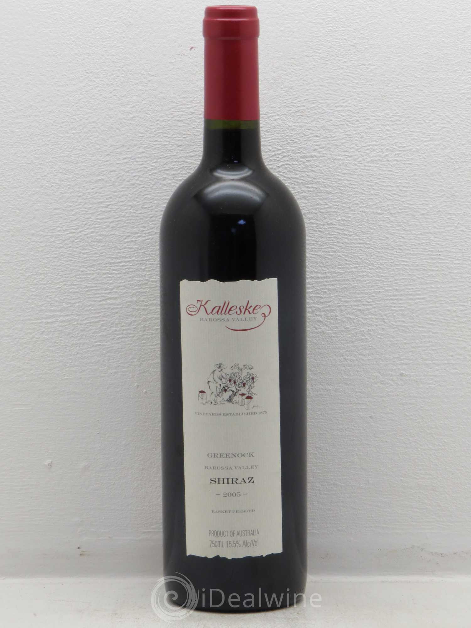 Australie Kalleske Shiraz Greenock Barossa Valley 2005 - Posten von 1 Flasche - 0