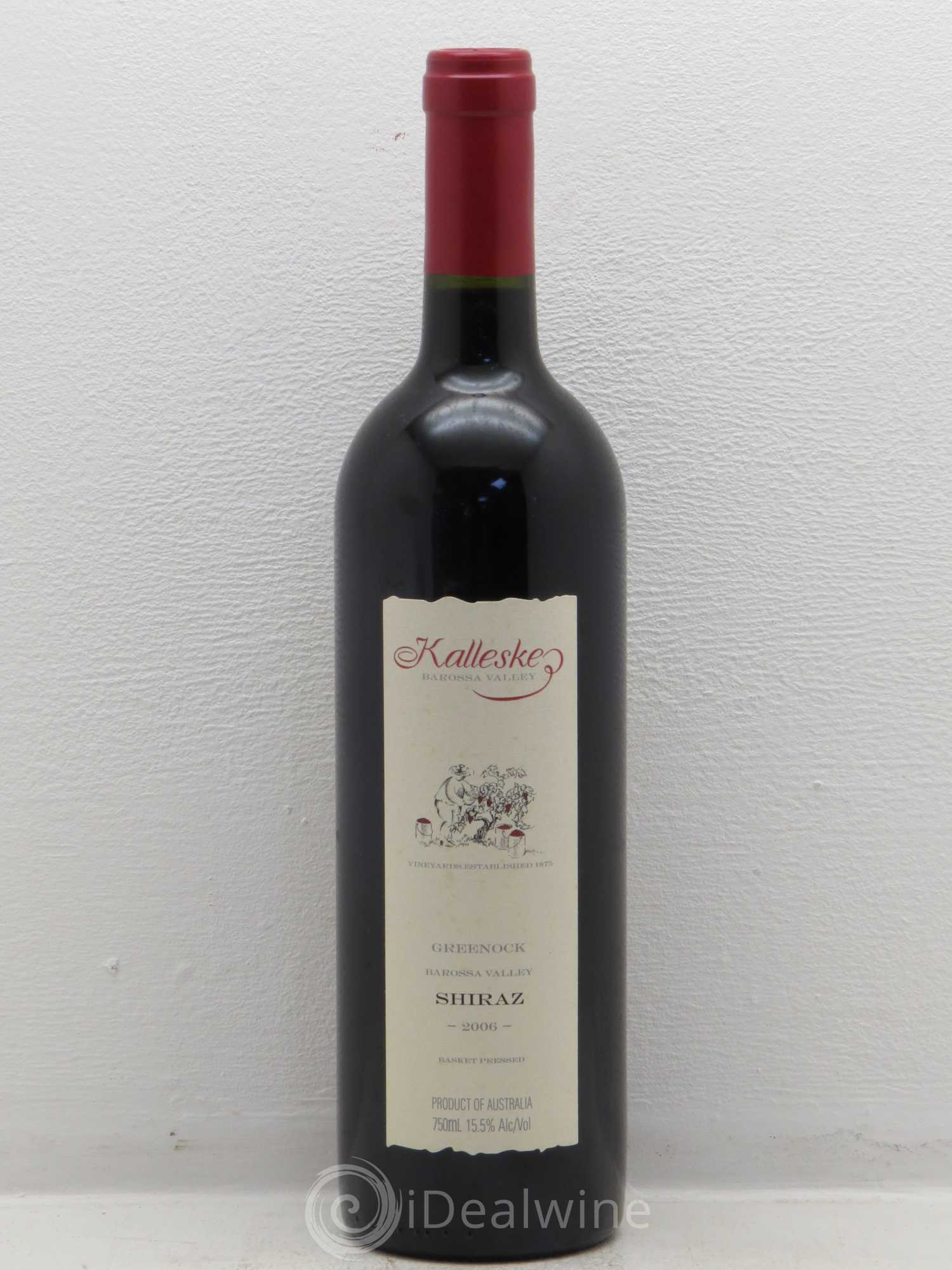 Australie Kalleske Shiraz Greenock Barossa Valley 2006 - Posten von 1 Flasche - 0
