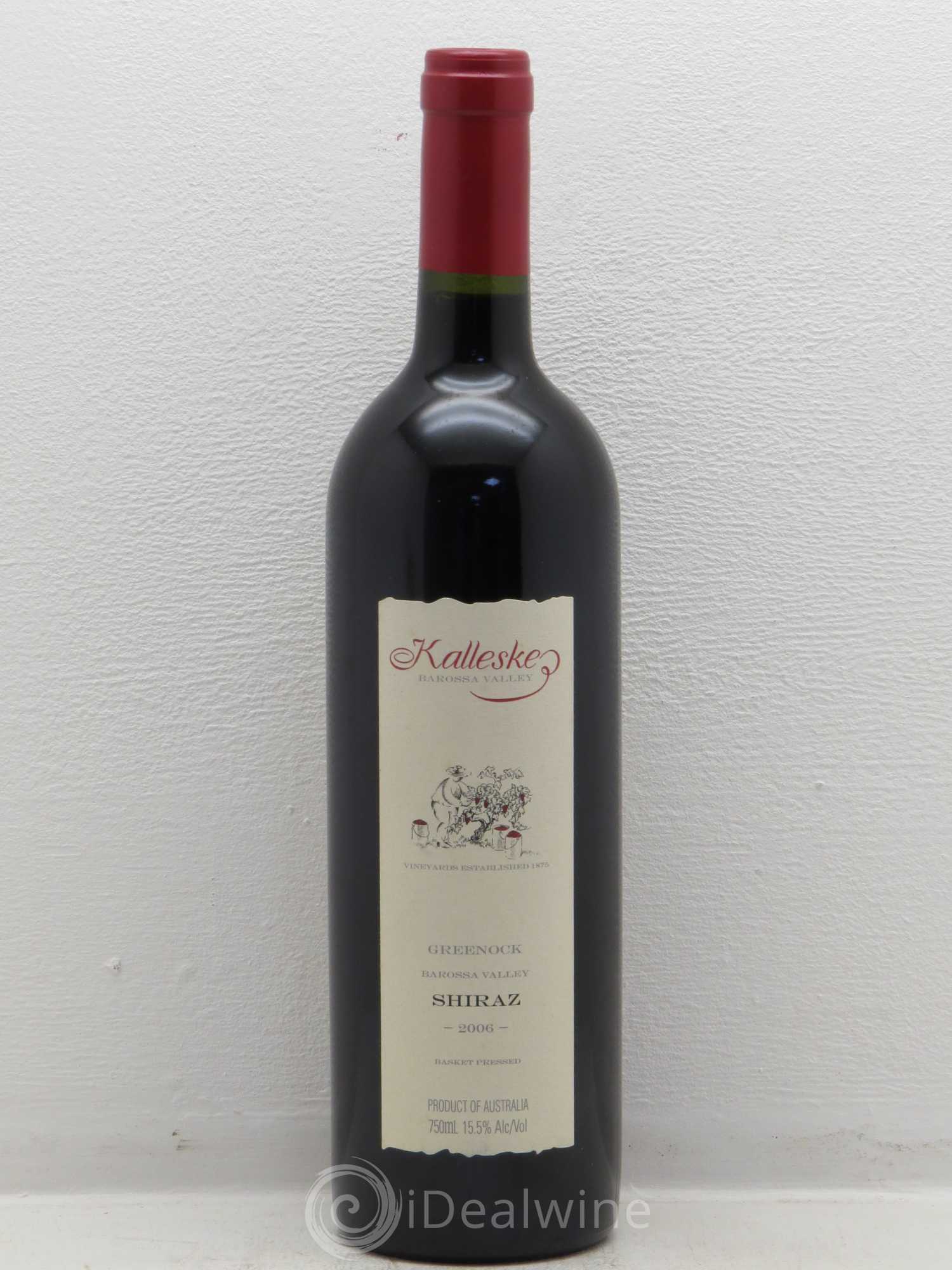 Australie Kalleske Shiraz Greenock Barossa Valley 2006 - Posten von 1 Flasche - 0