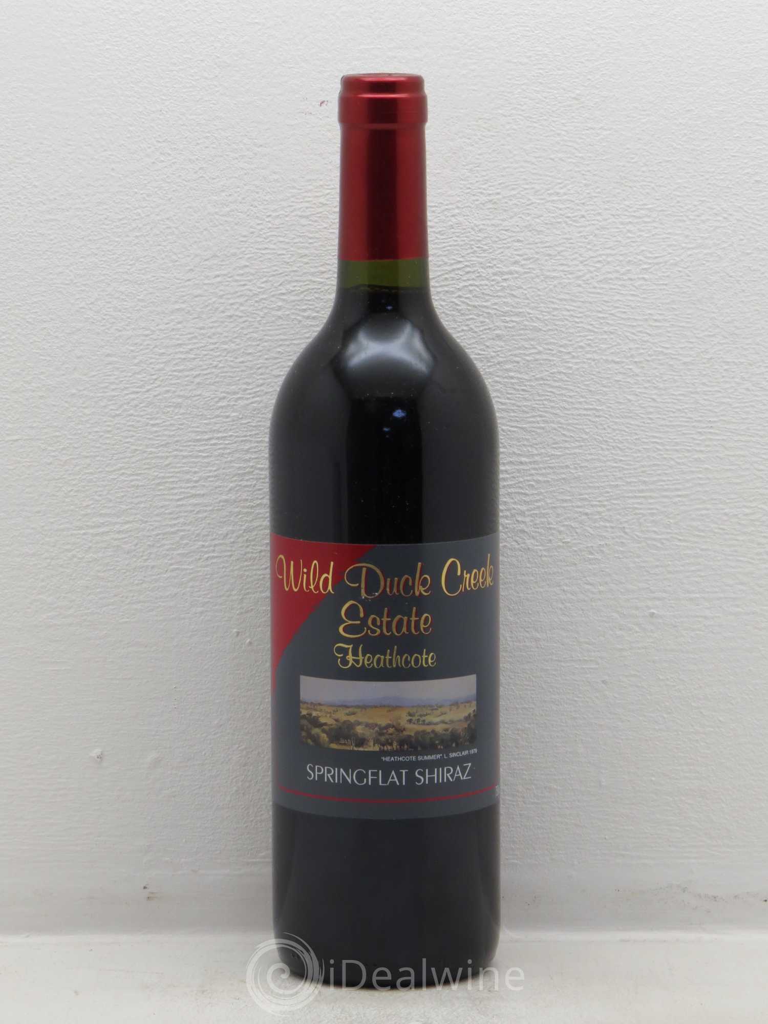 Australie Heathcote Wild Duck Creek Springflat Shiraz 2006 - Posten von 1 Flasche - 0