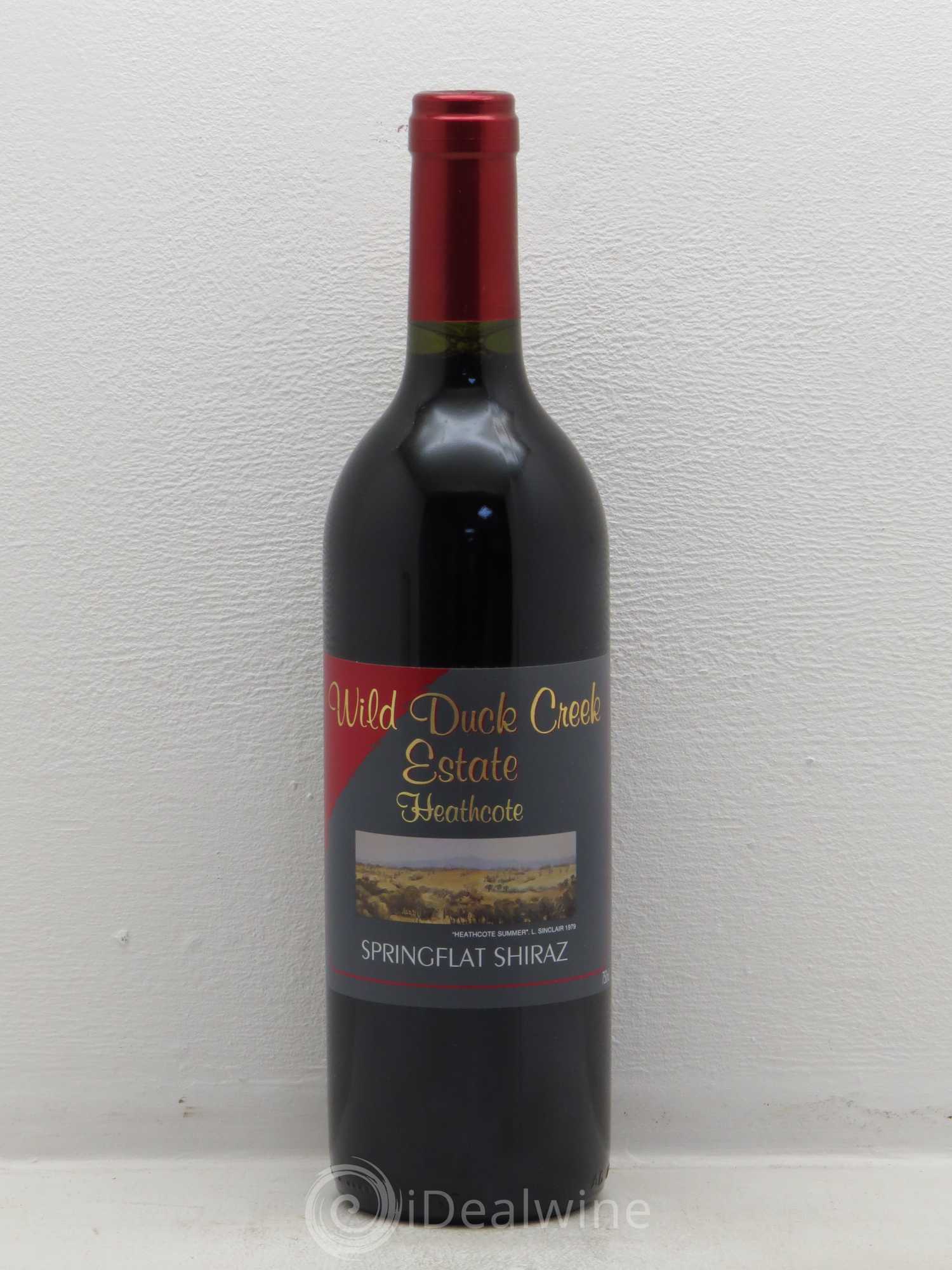 Australie Heathcote Wild Duck Creek Springflat Shiraz 2006 - Posten von 1 Flasche - 0