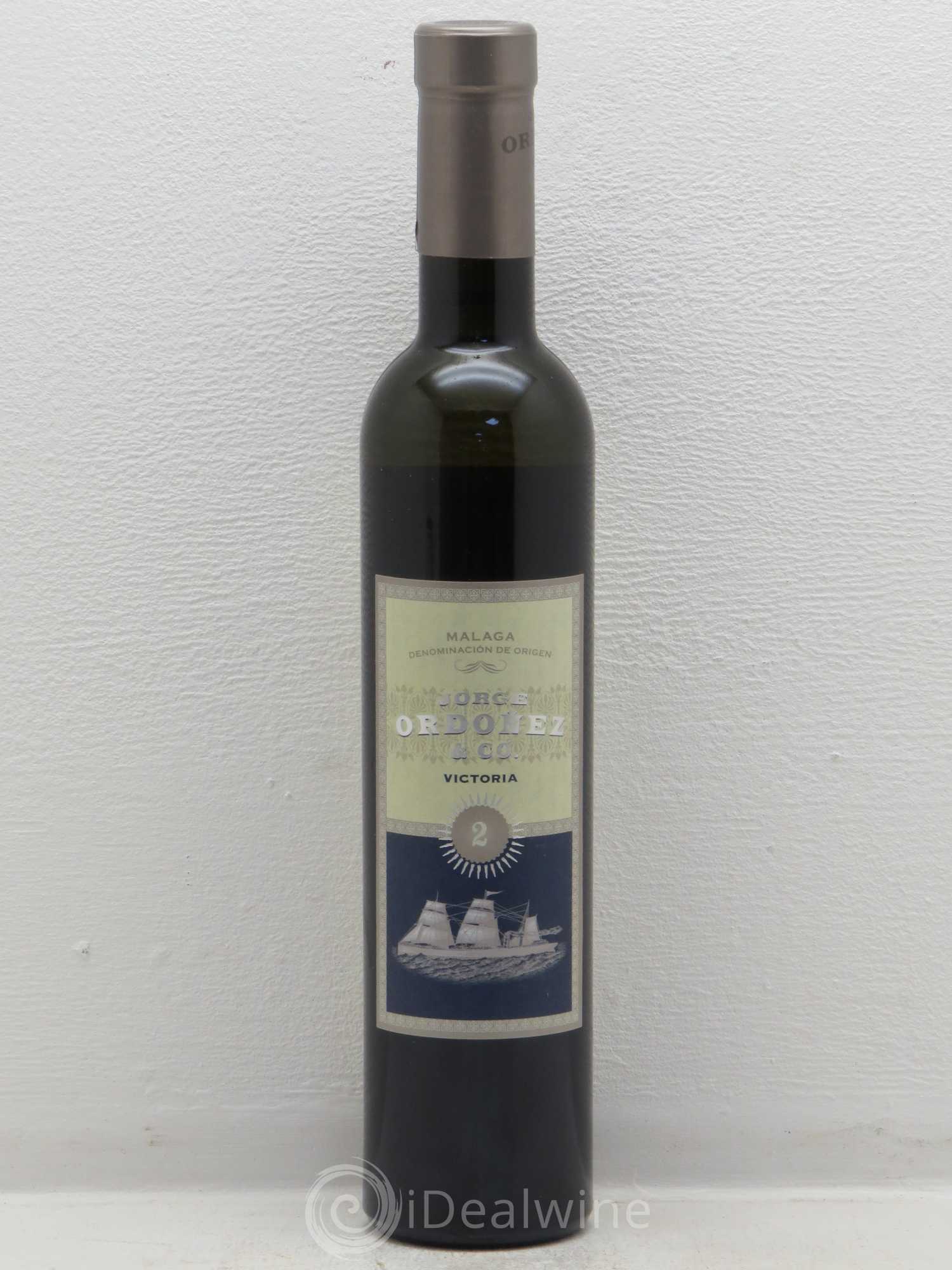 Espagne Malaga DO n°2 Victoria Jorge Ordonez (sans prix de réserve) 2014 - Posten von 1 Demi-Flasche - 0