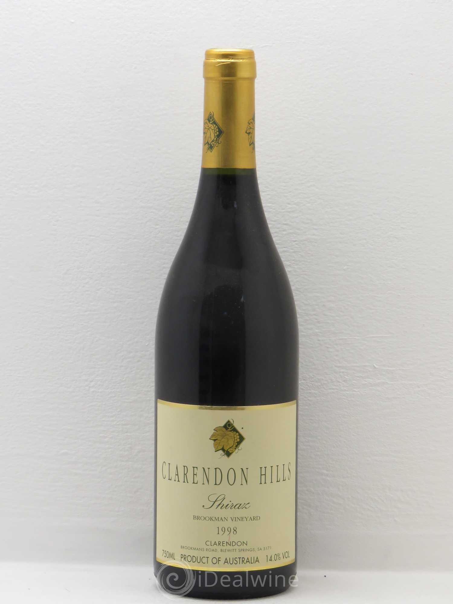 Australie Clarendon Hills Brookman Shiraz 1998 - Posten von 1 Flasche - 0