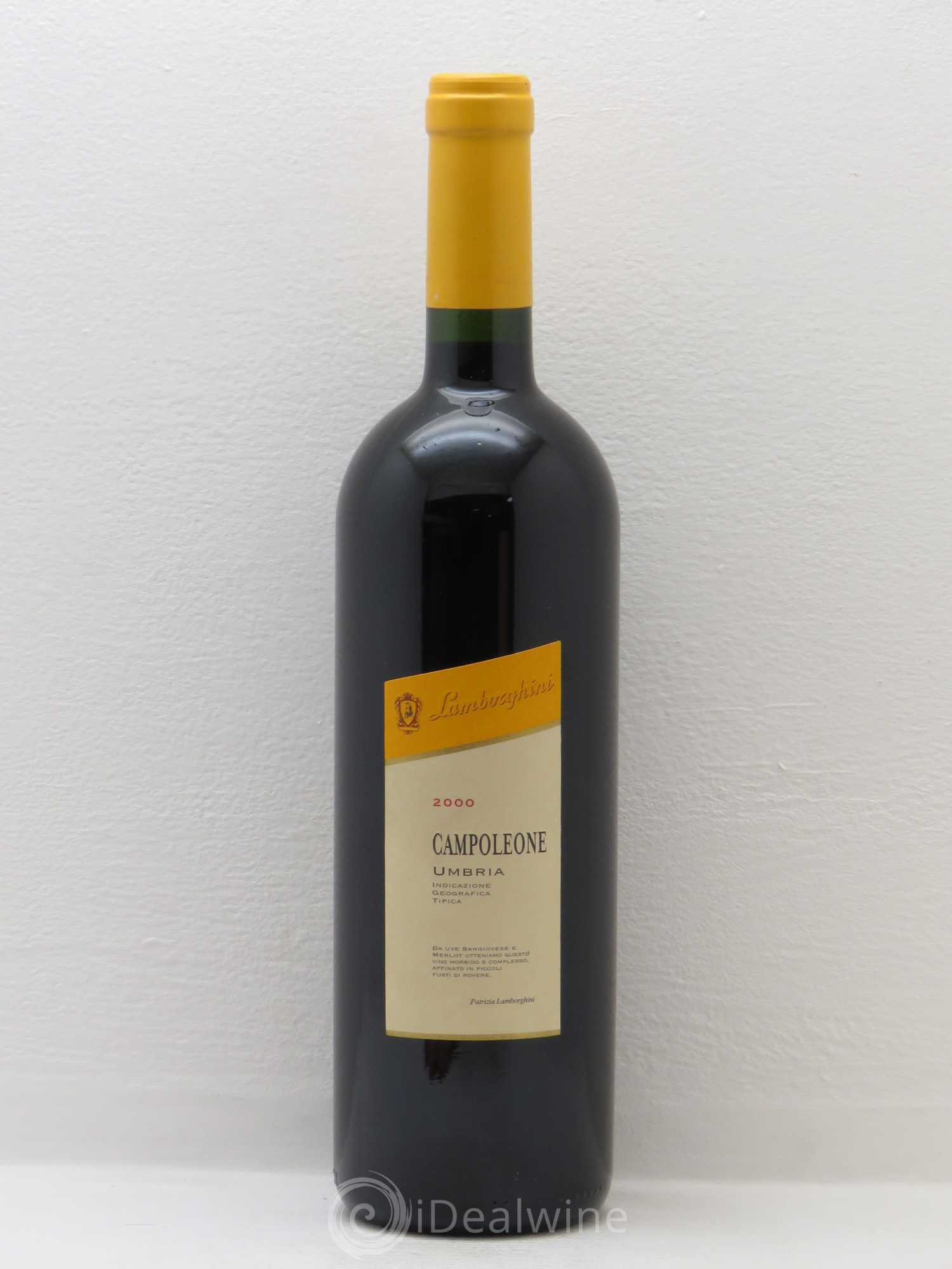 Campoleone Rosso Lamborghini Umbria 2000 - Posten von 1 Flasche - 0